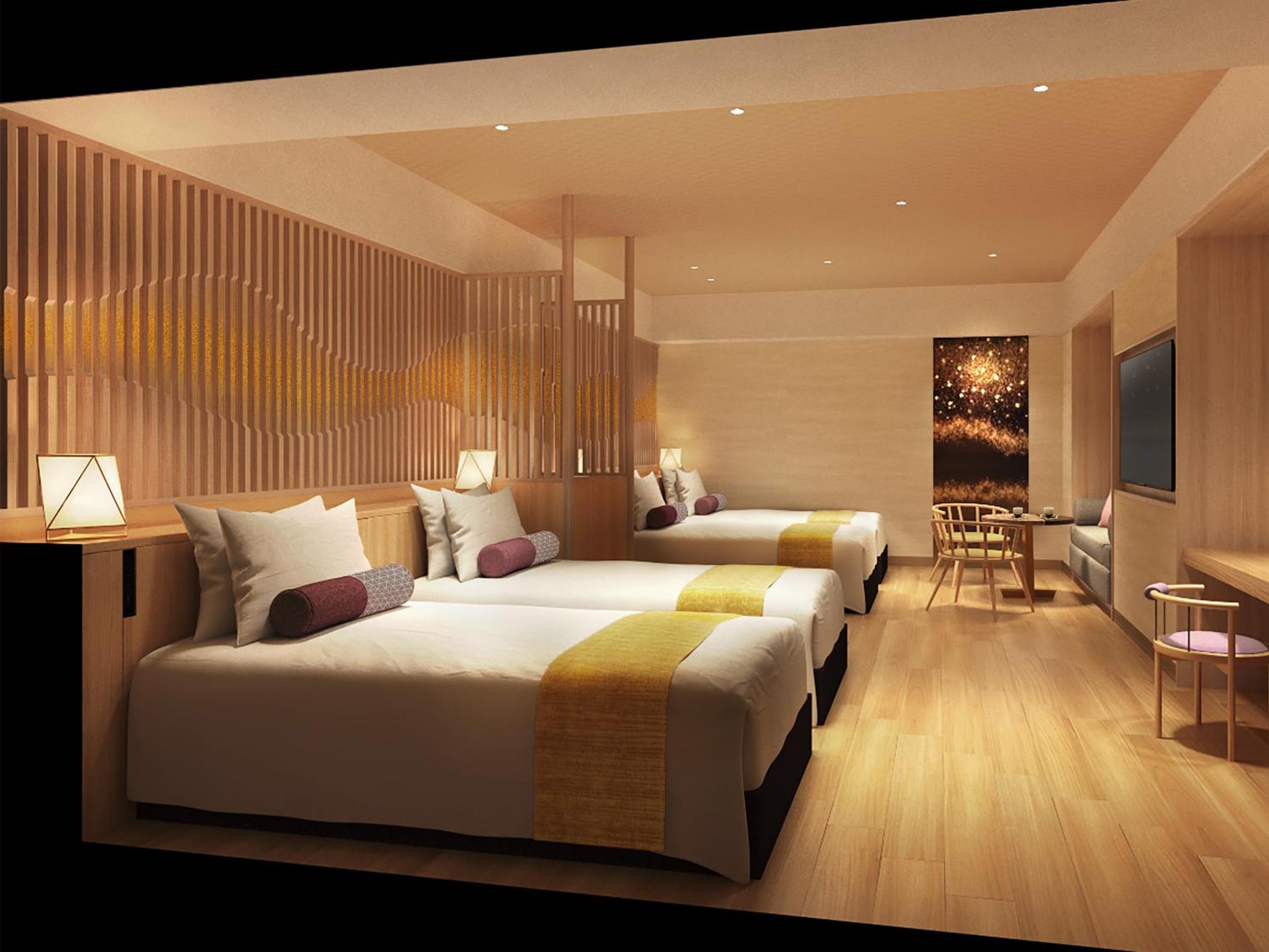 Hoshi Kan Suite Room With 4 Beds With Ocean View(71㎡) 7-9f- Buffet Breakfast And Dinner Included (Wa Dining Hoshi)