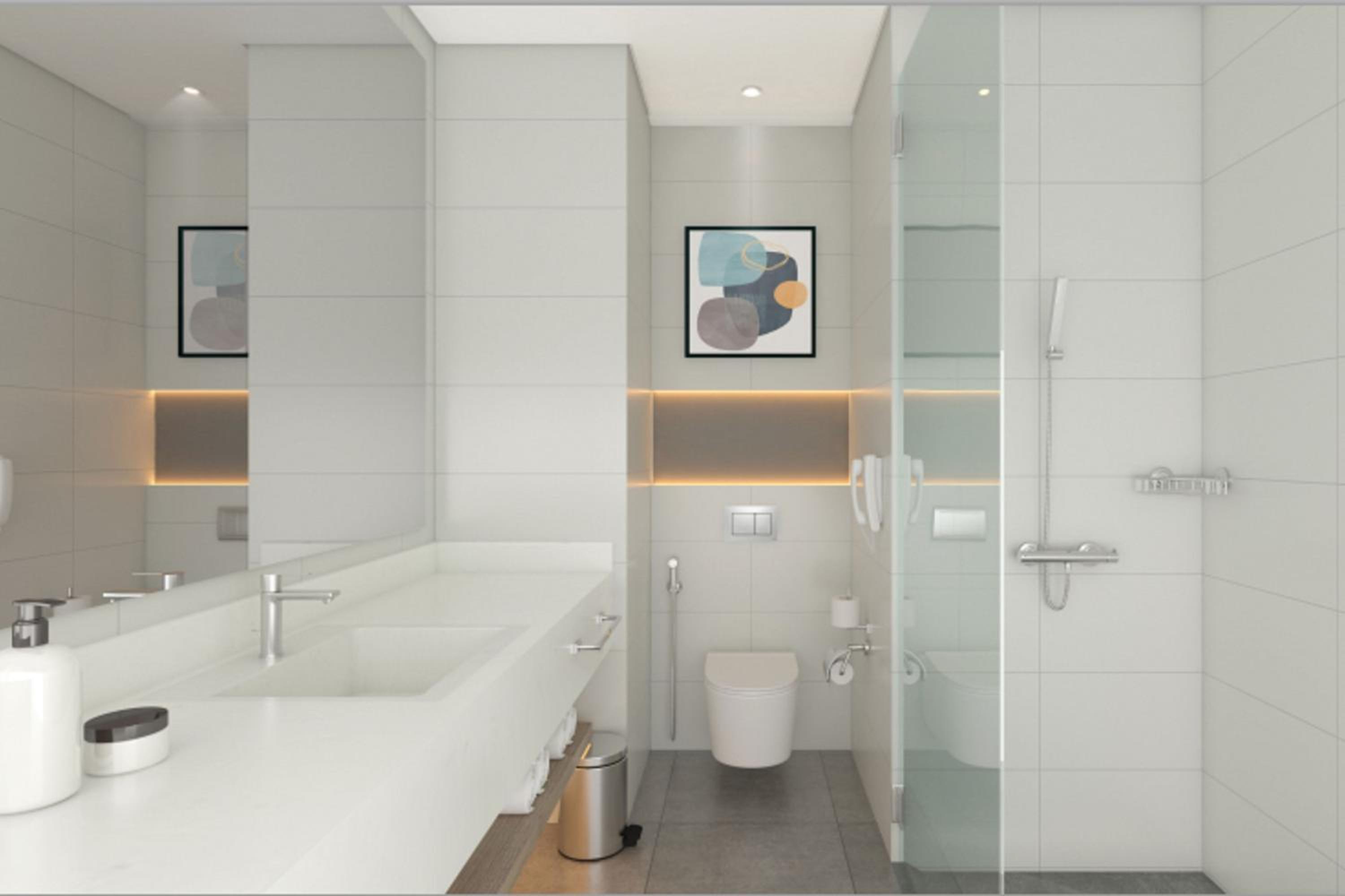 Premium Quadruple Room with Four Twin Beds and City View - Photo 2