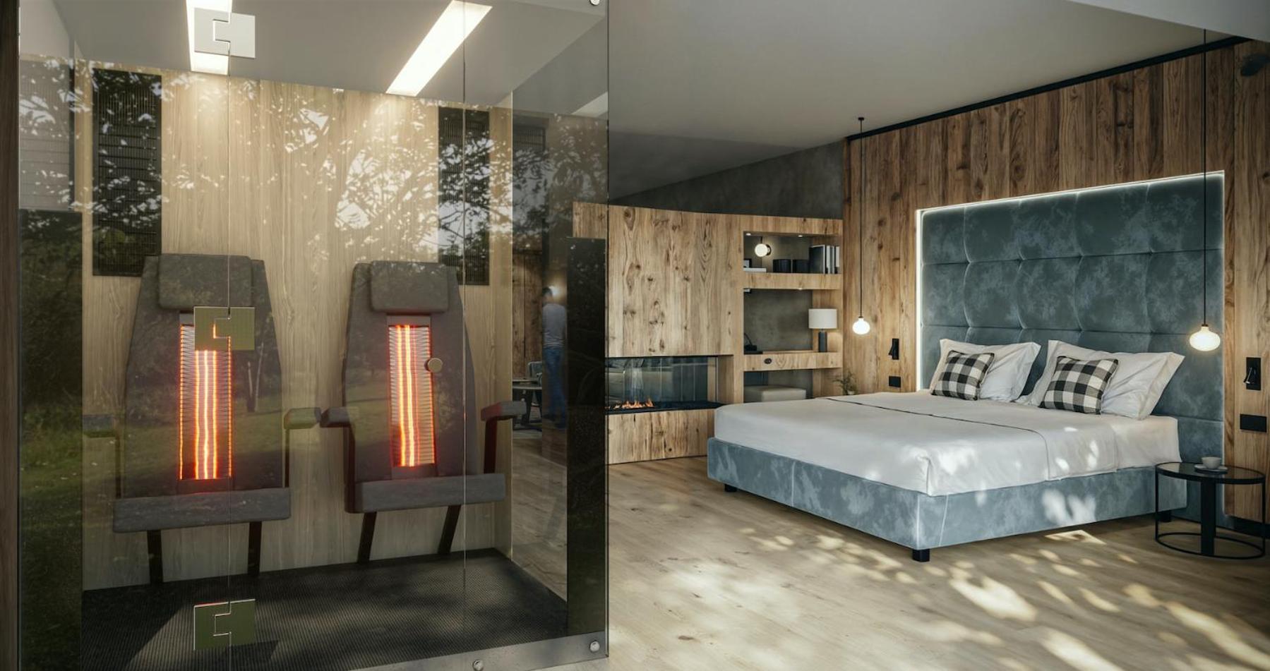 Suite with Sauna