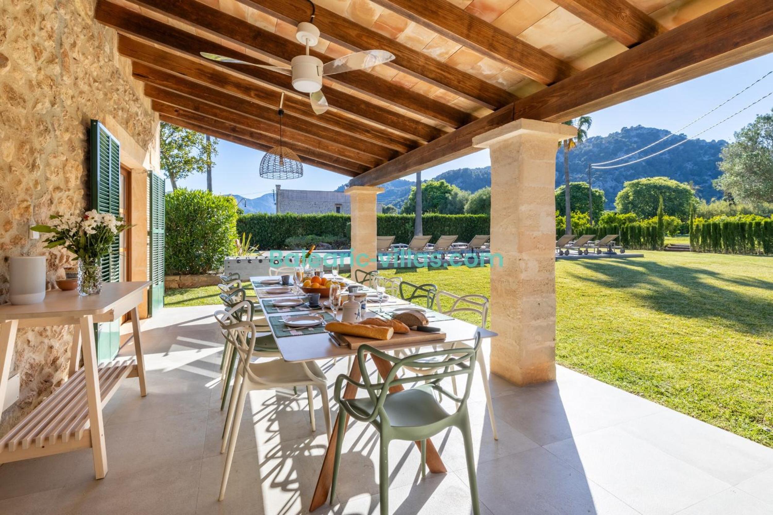 Villa con piscina privada