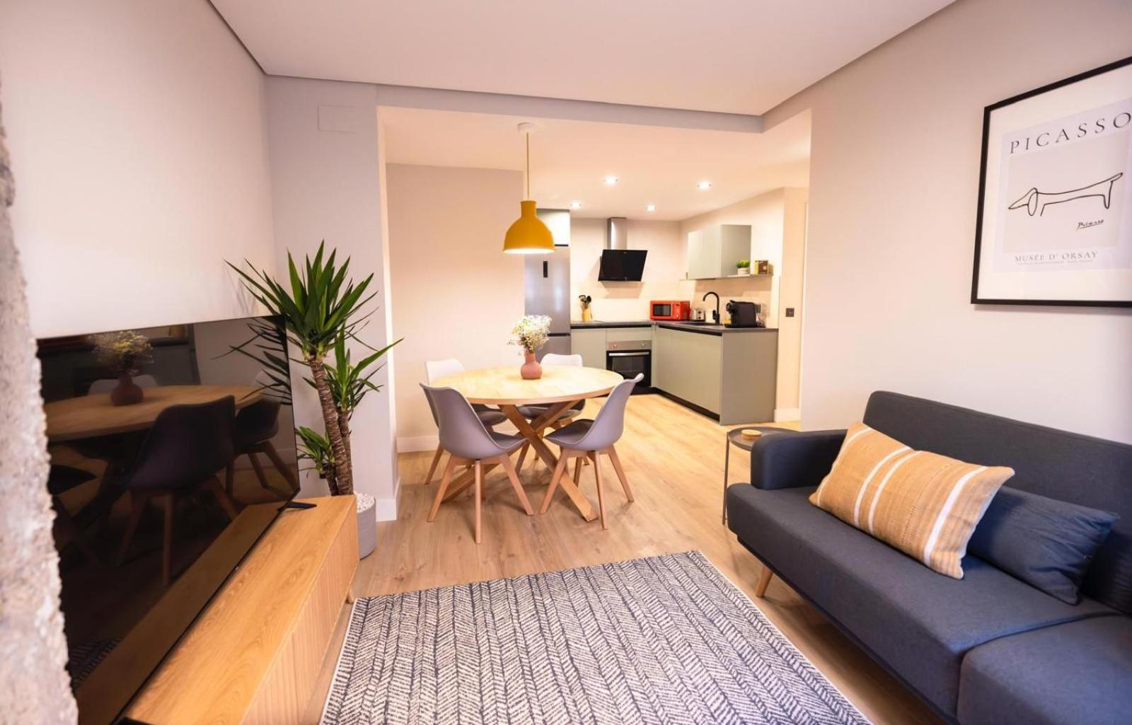 Apartamento de dos habitaciones