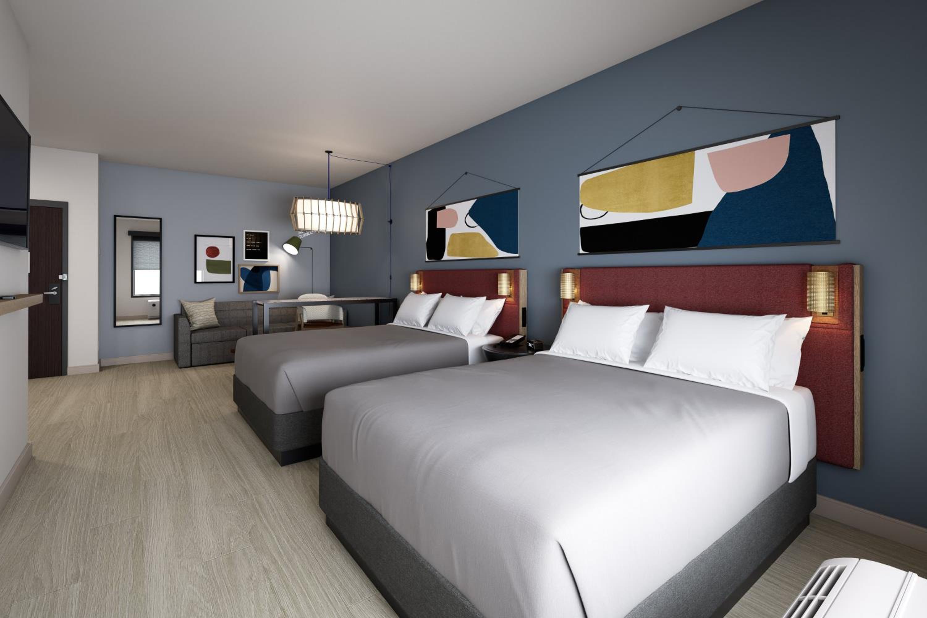 Studio Queen Suite With Two Queen Beds - Photo 1