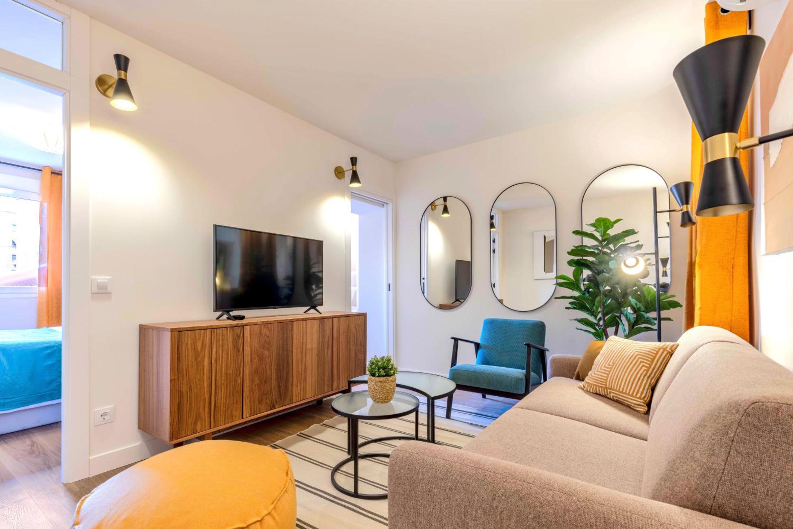 Apartamento de dos habitaciones