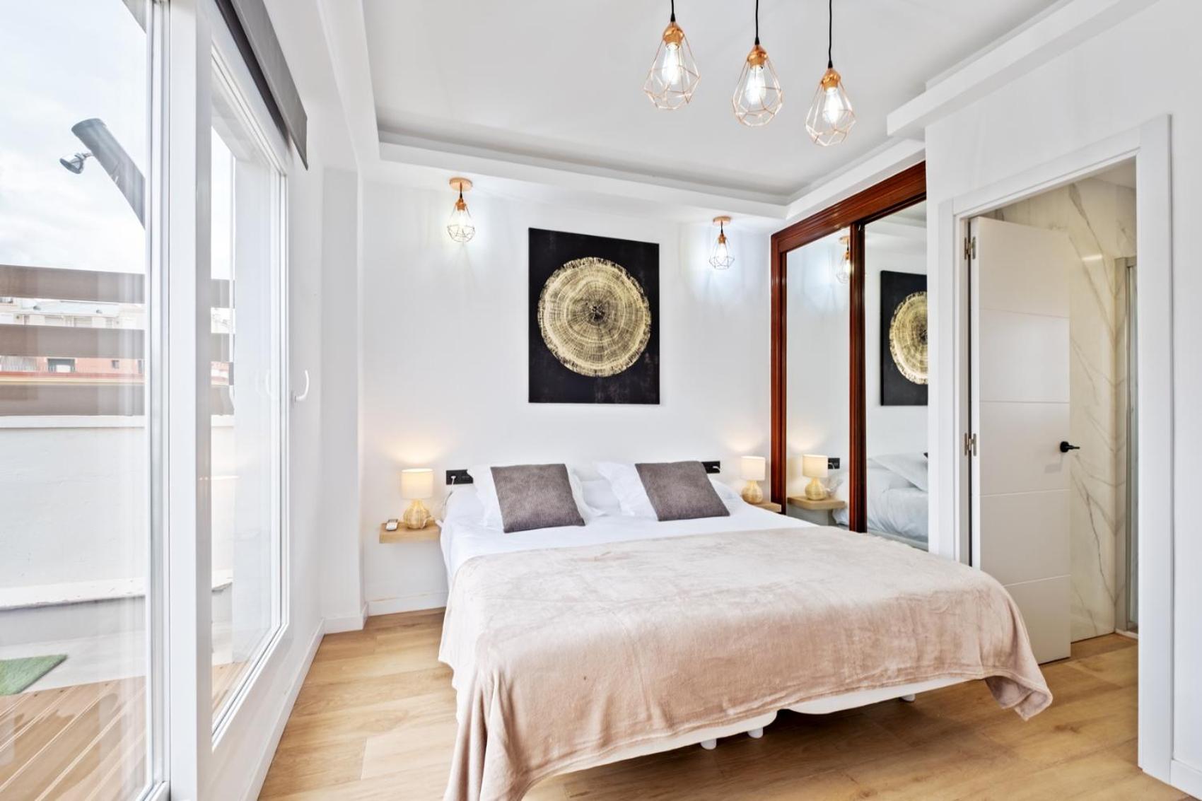 Apartamento de una habitación con terraza