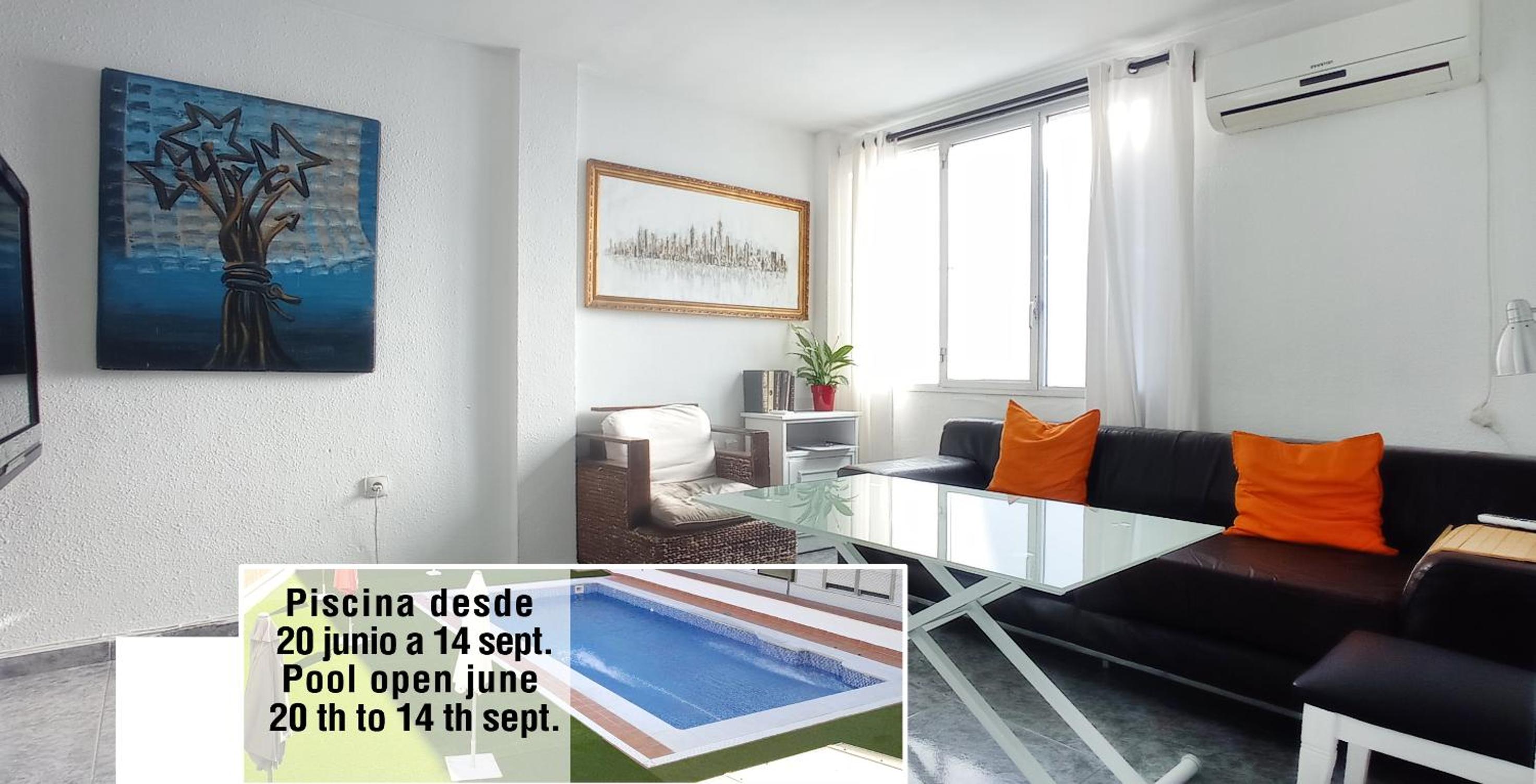 Apartamento de dos habitaciones