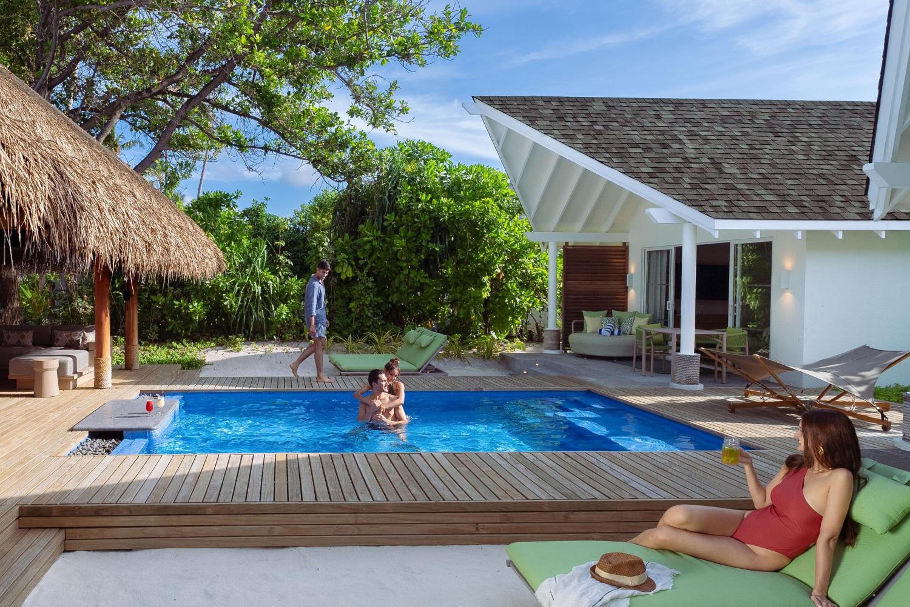 2BR Family Beach Villa with Pool