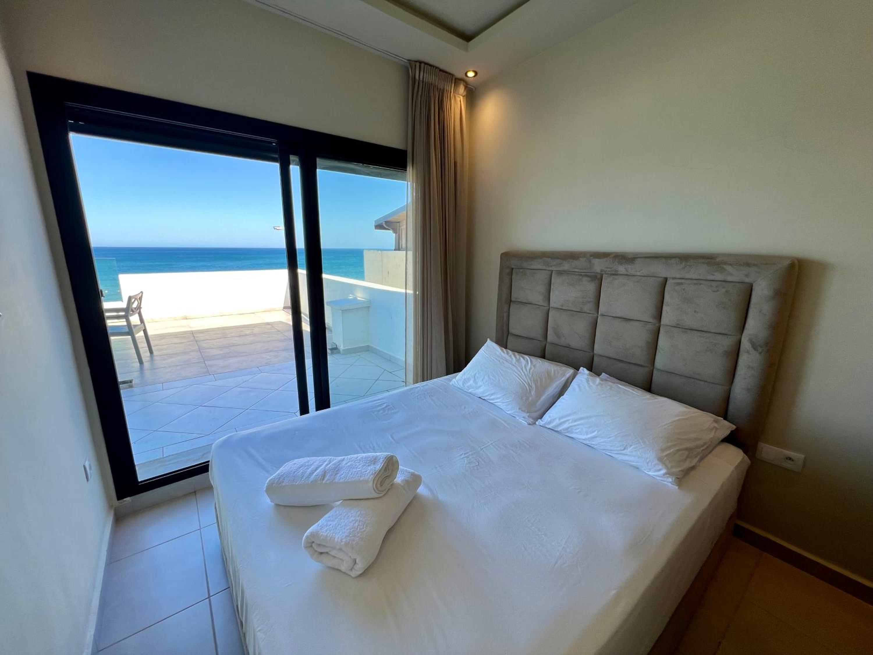 One-Bedroom Apartment with Balcony and Sea View