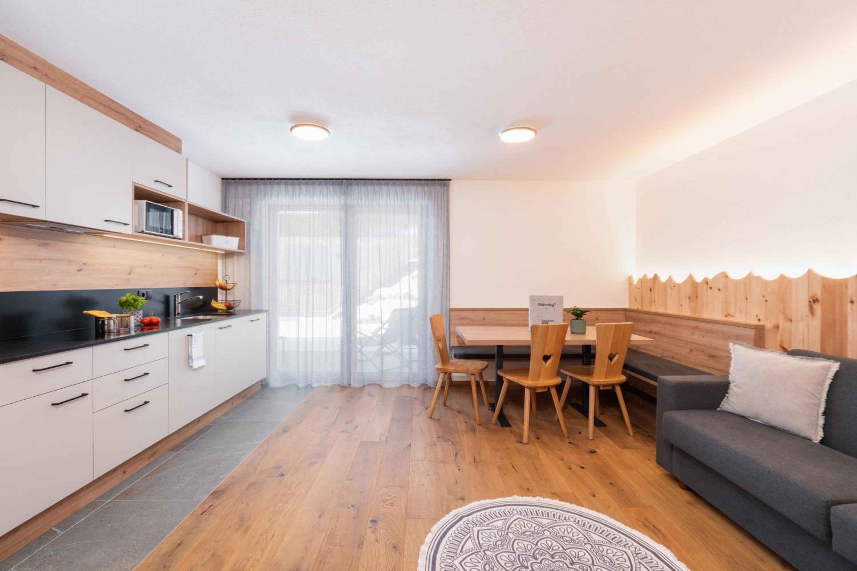 Two-Bedroom Deluxe Apartment with Garden View