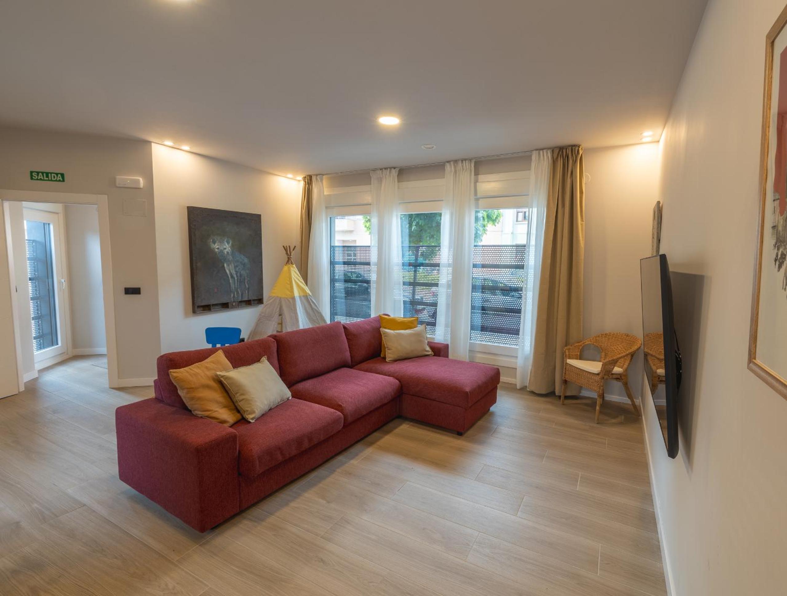 Apartamento de dos habitaciones
