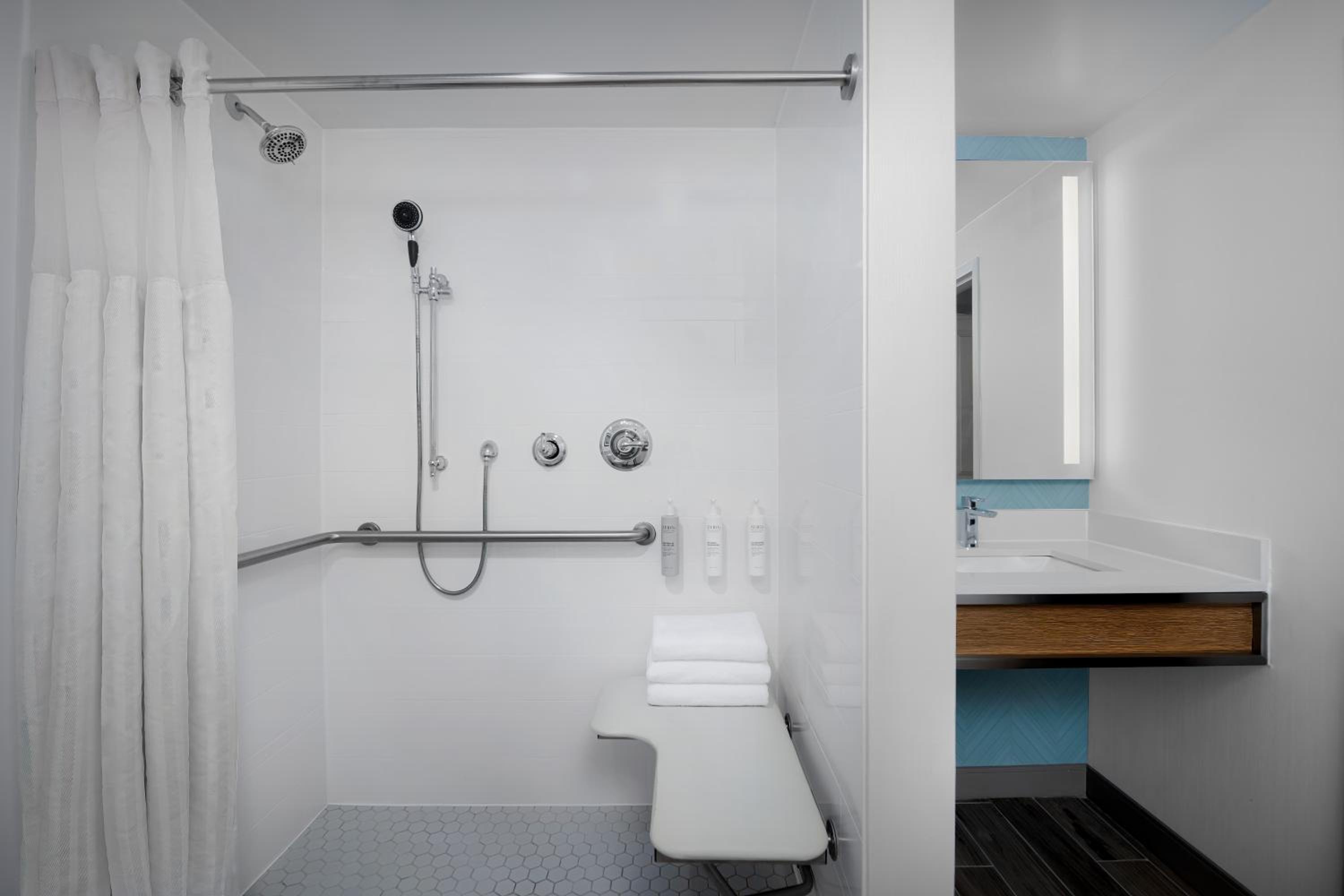 King Room Mobility Access with Roll In Shower  - Photo 6