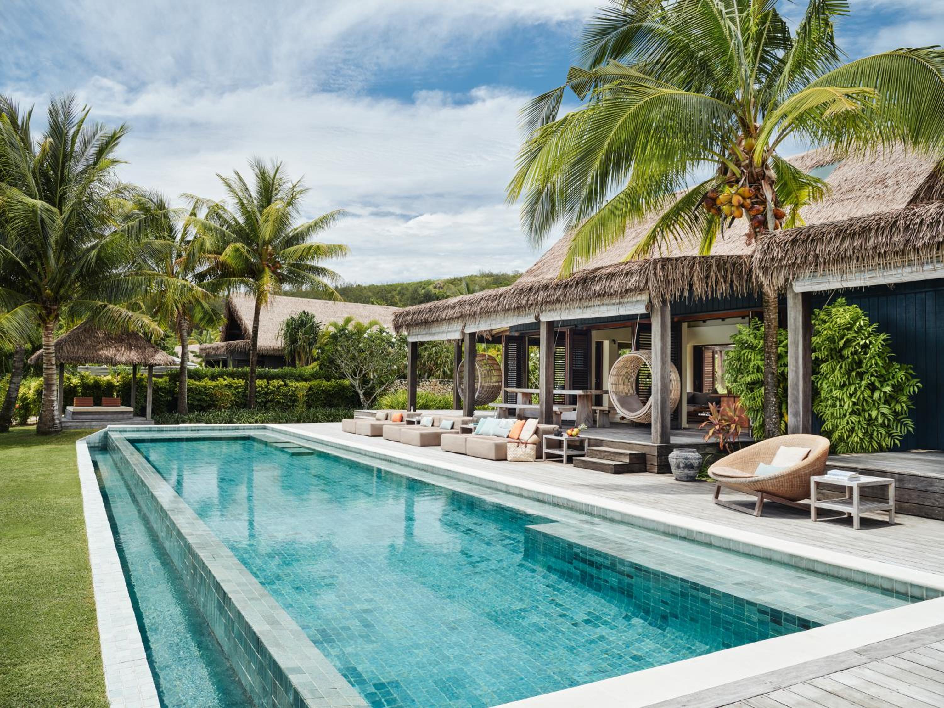 Three-Bedroom Beachfront Pool Residences, Six Senses Fiji