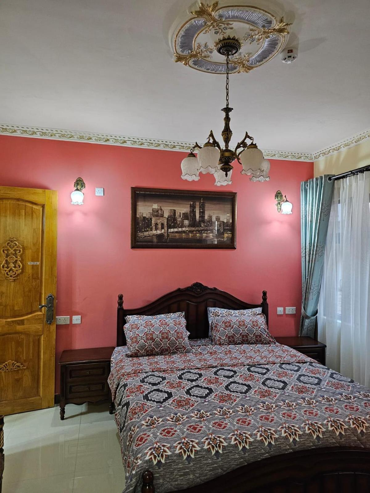 Three-Bedroom Apartment with Balcony