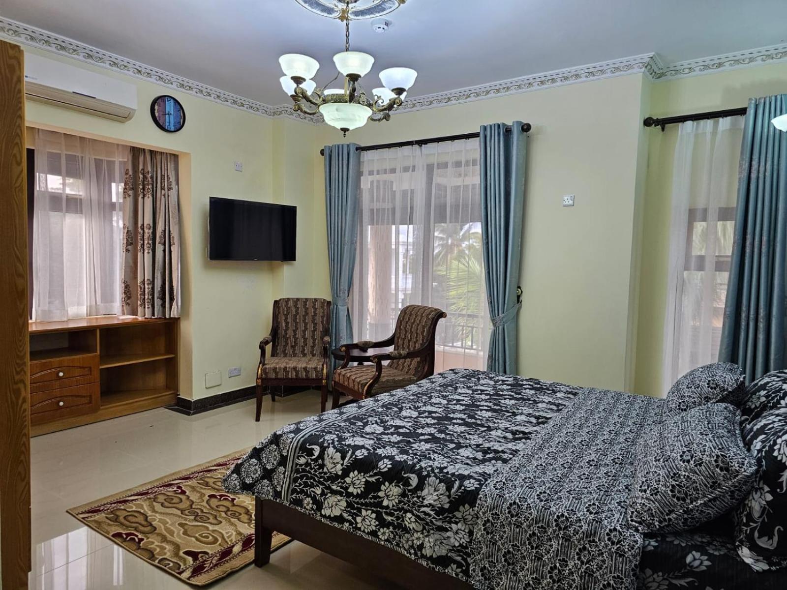 Two-Bedroom Apartment with Balcony
