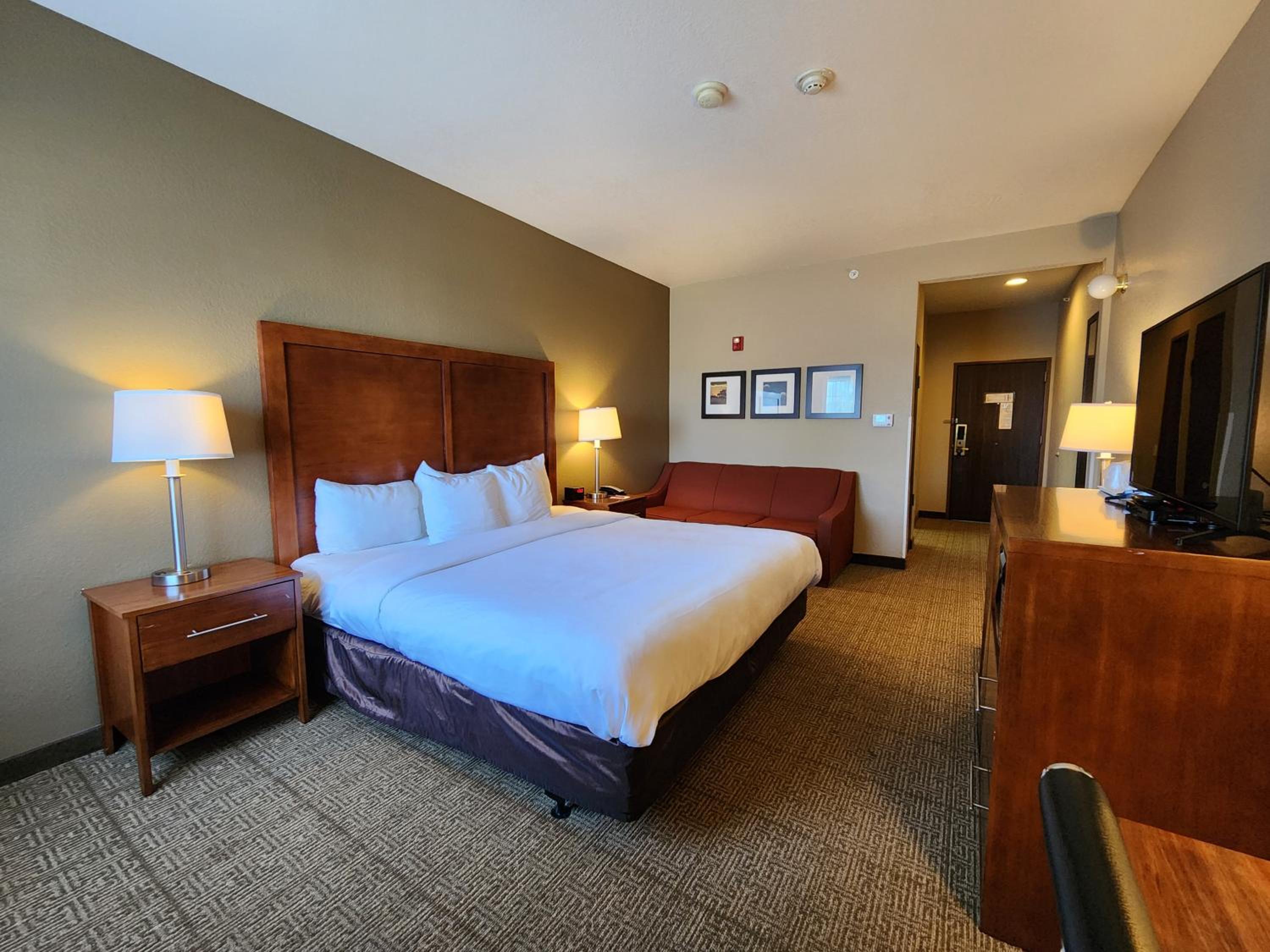King Room with Mobility and Hearing Accessible - Non-Smoking - Photo 3