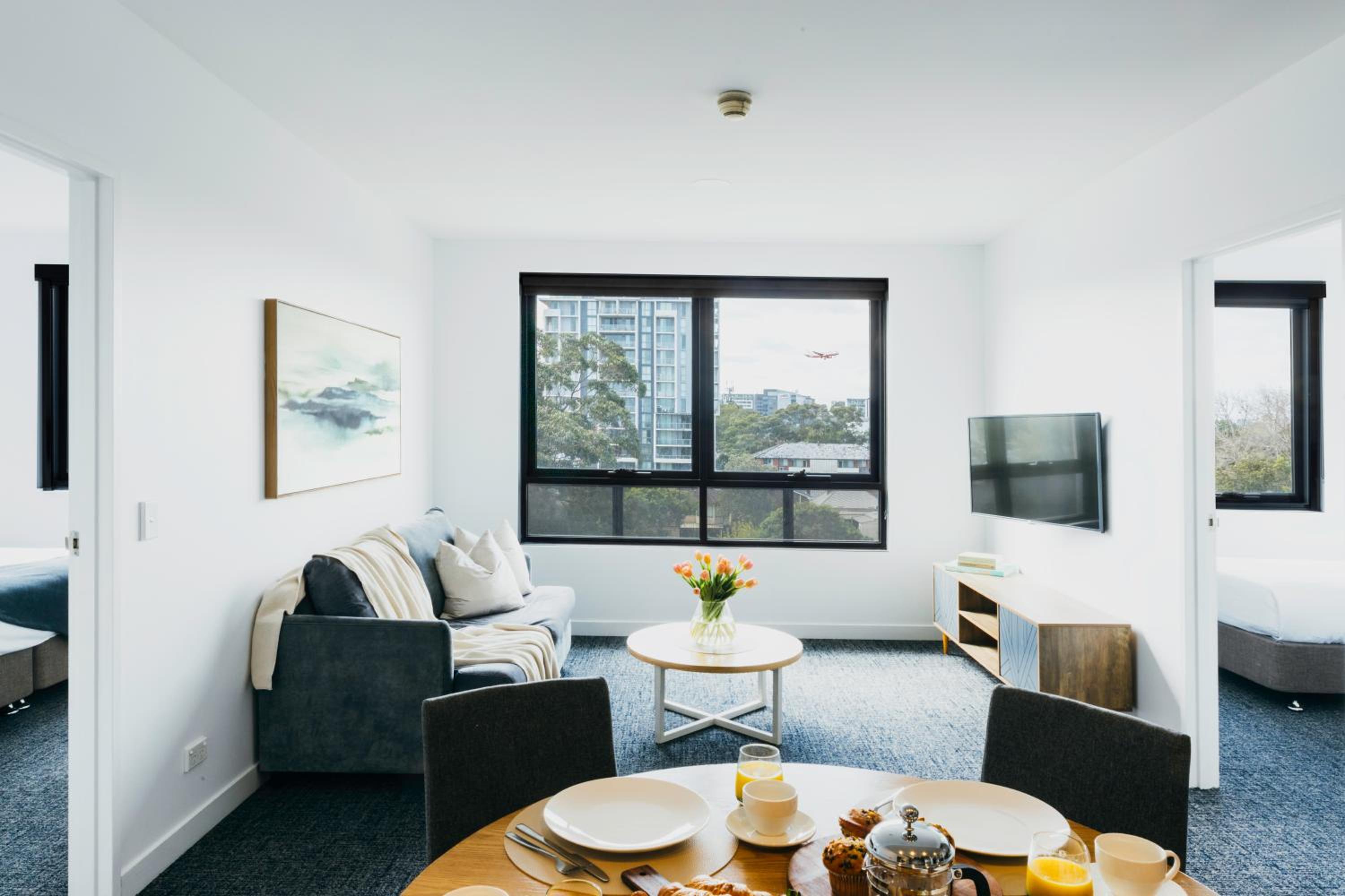 Executive Two-Bedroom Interconnecting Apartment