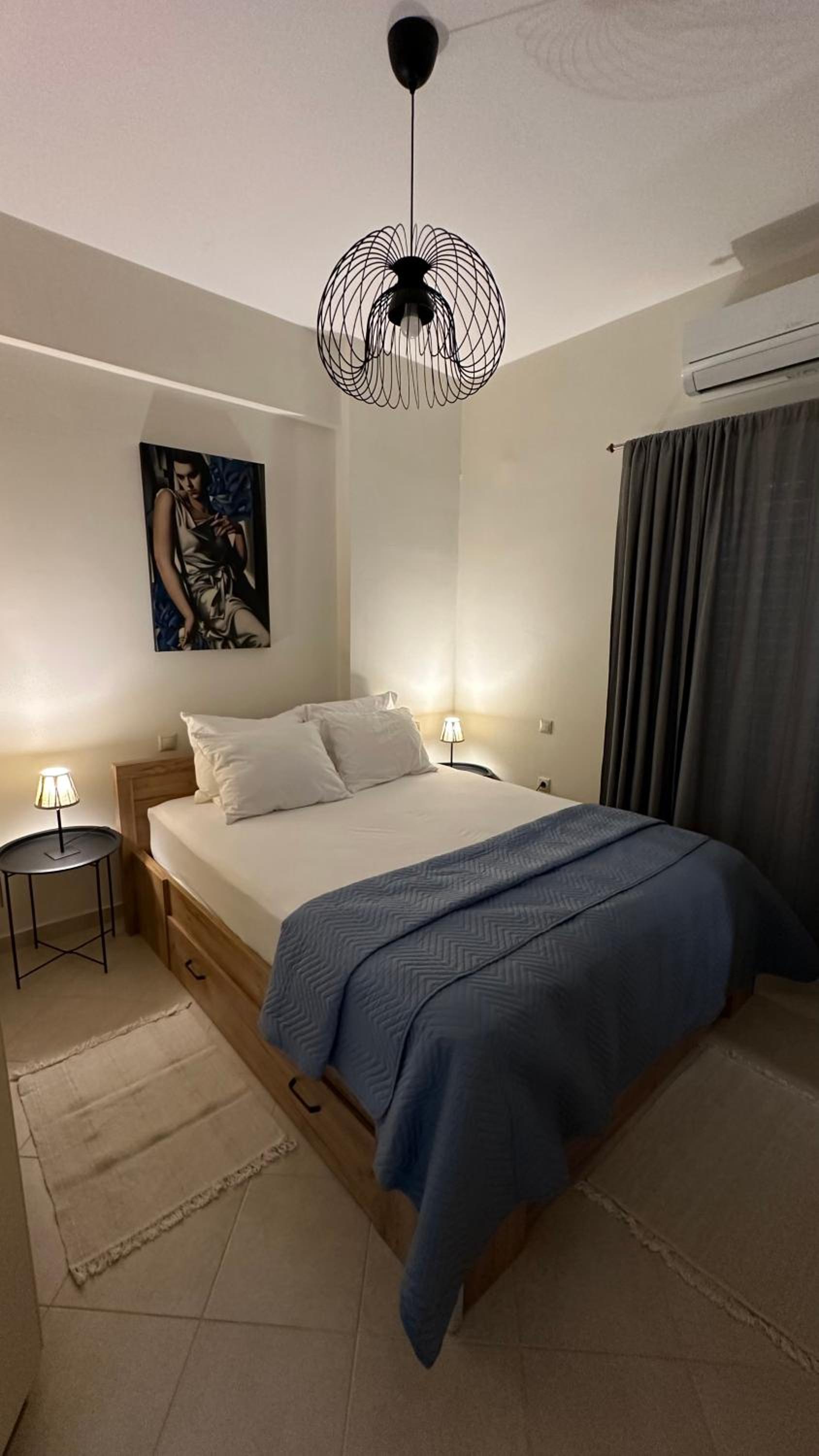 One-Bedroom Apartment with Balcony and Sea View