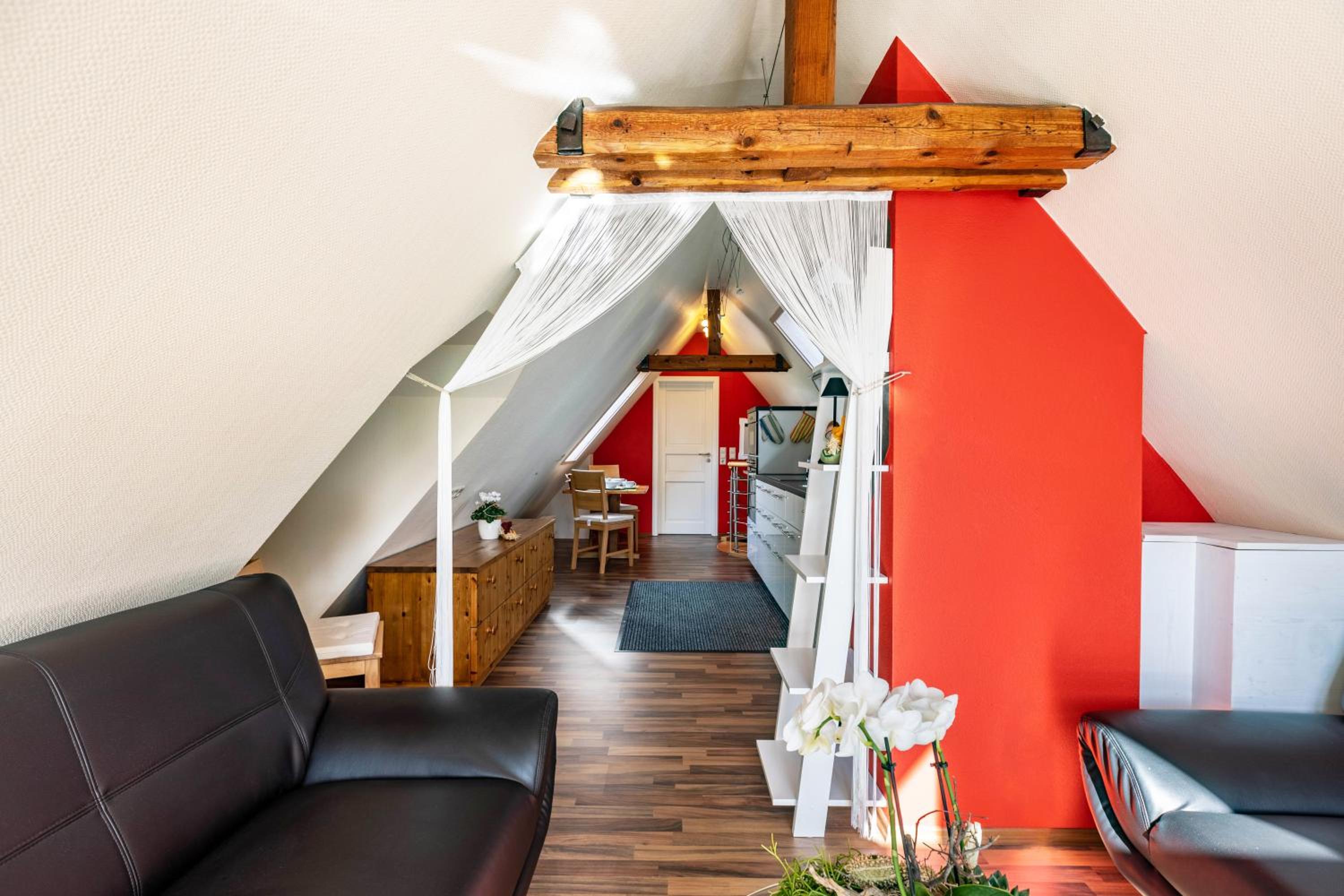 One-Bedroom Apartment with Garden View