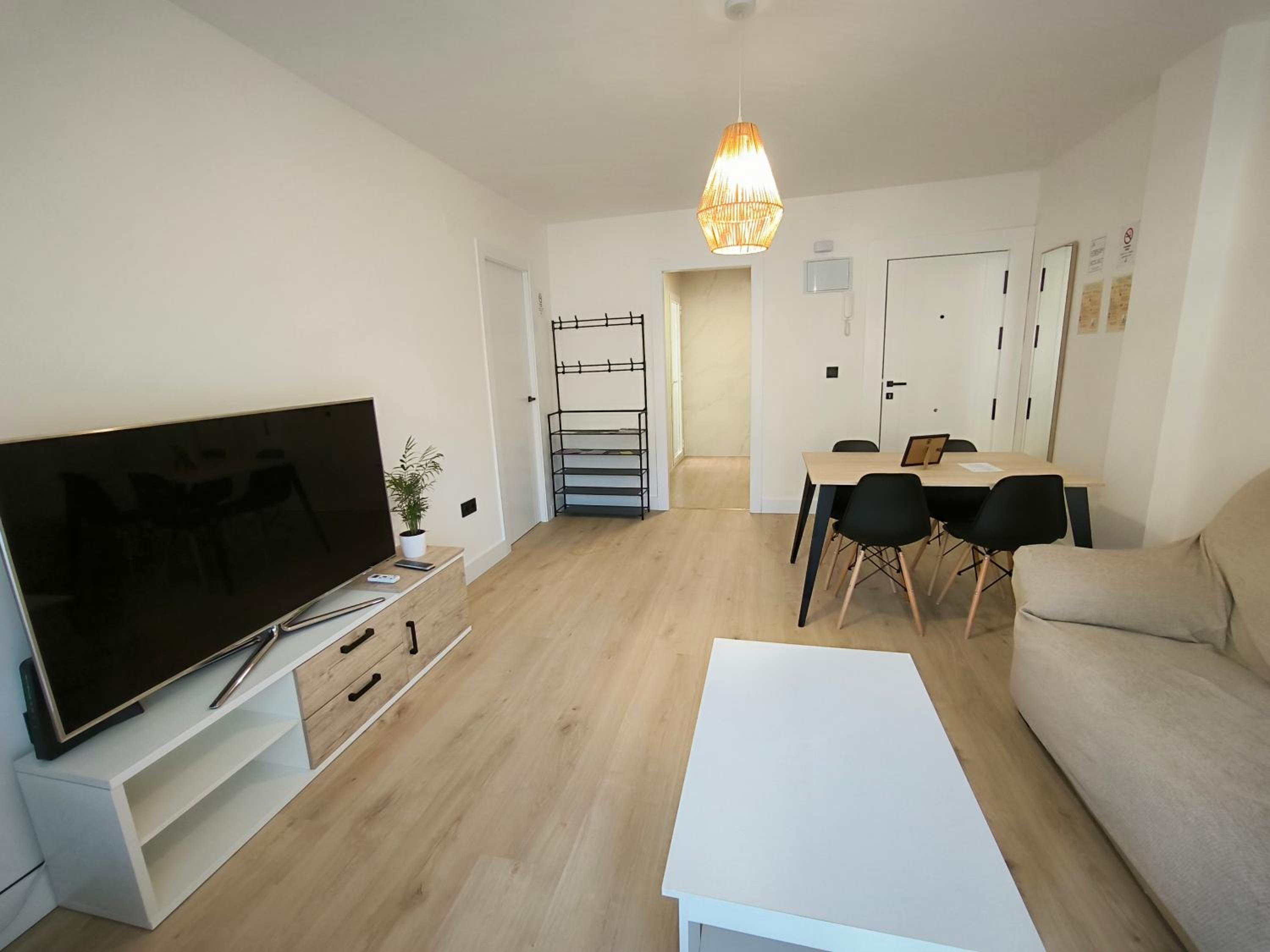 Three-Bedroom Apartment with Balcony