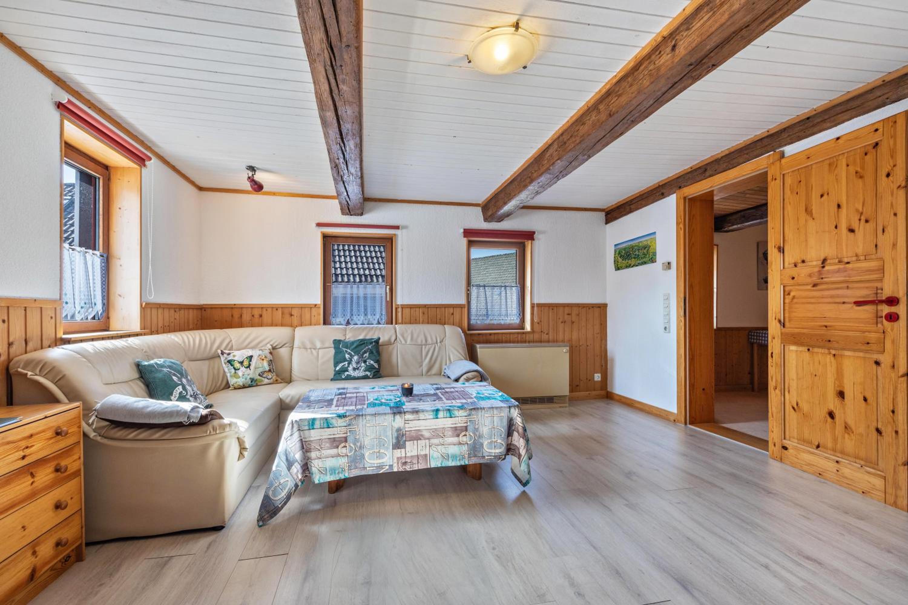 Two-Bedroom Deluxe Apartment with Garden View