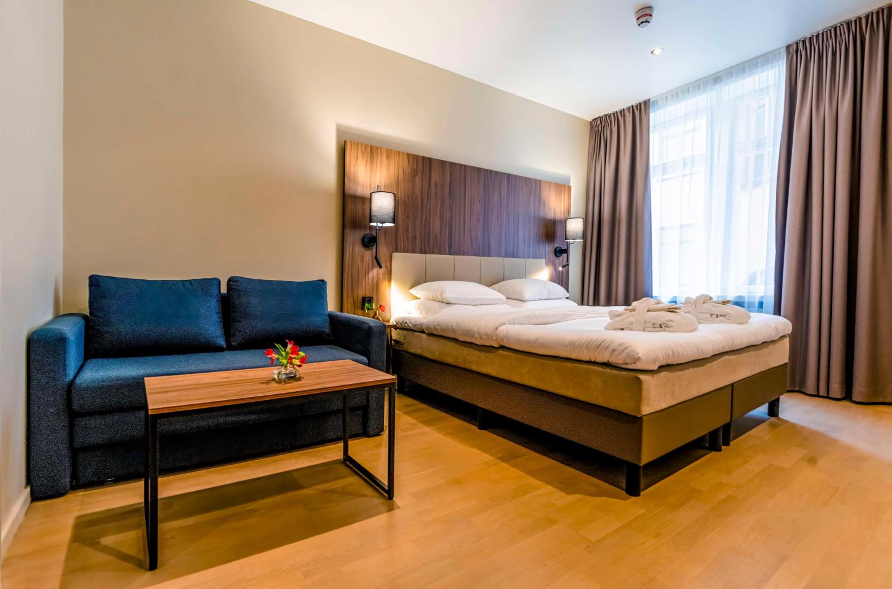 Family Room with King Bed and Sofa Bed