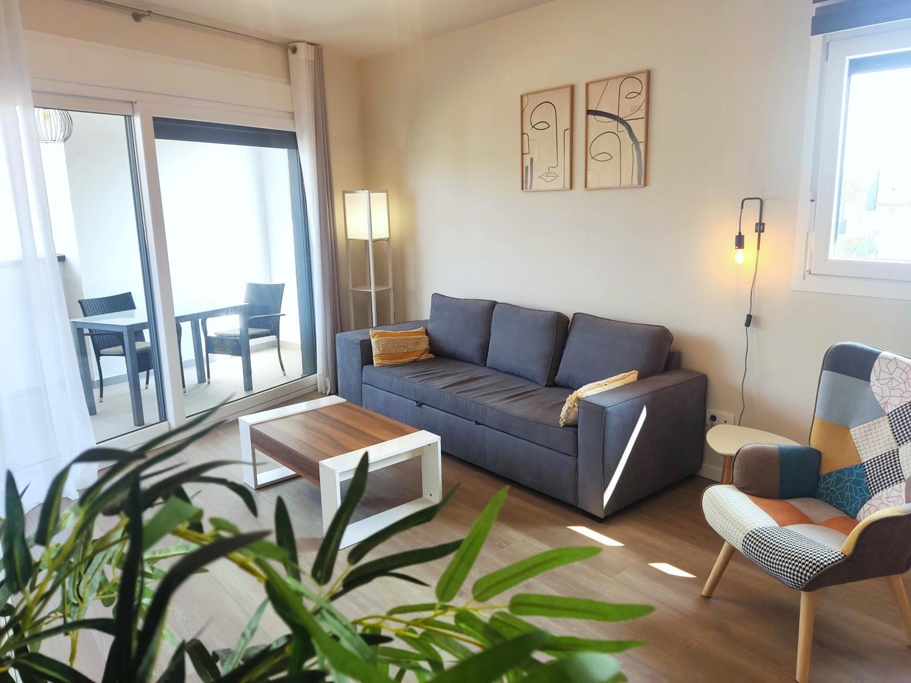 Apartamento de dos habitaciones