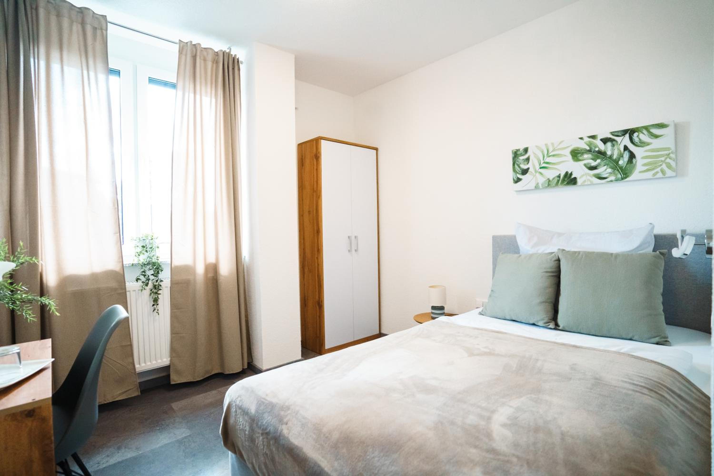 Single Room with Private Bathroom