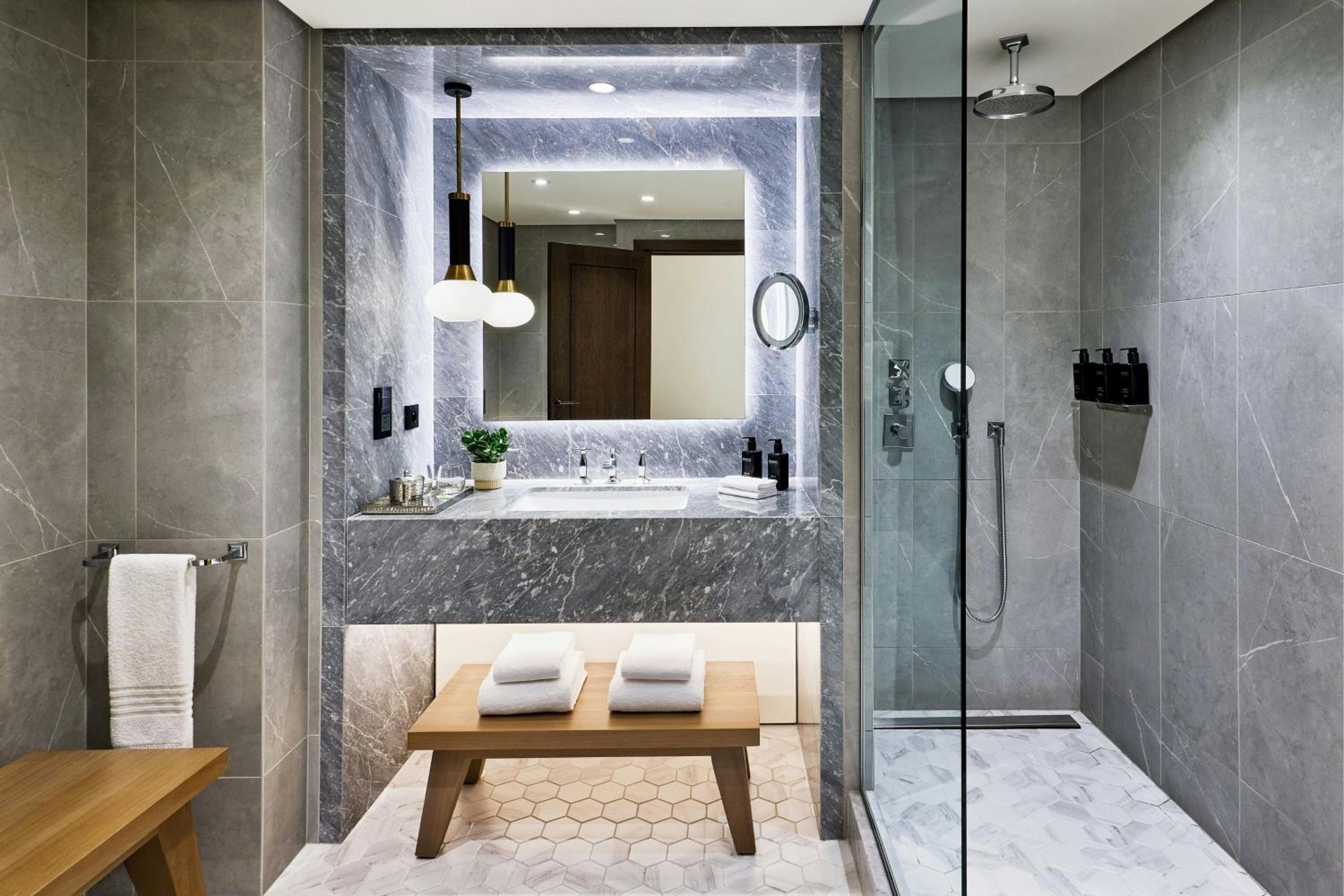 Two-Bedroom Parisian Family Suite with Atrium View