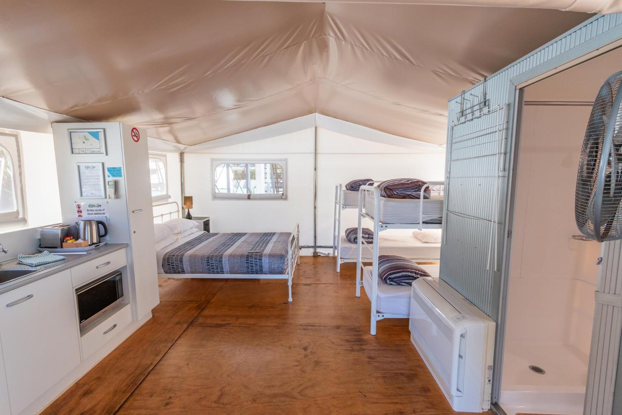 Safari Glamping Tent with Bathroom
