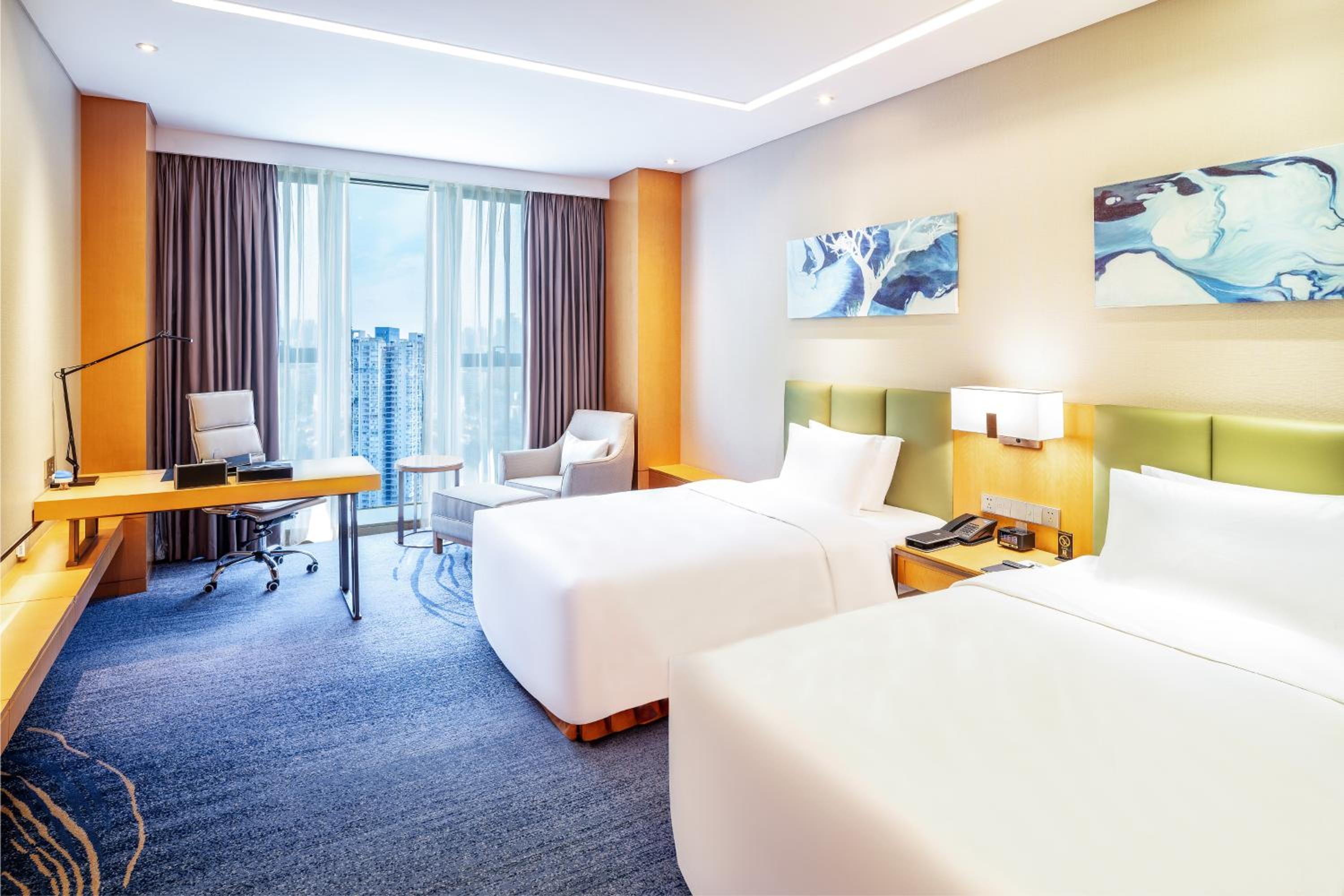 Standard Double Room with Two Double Beds and River View