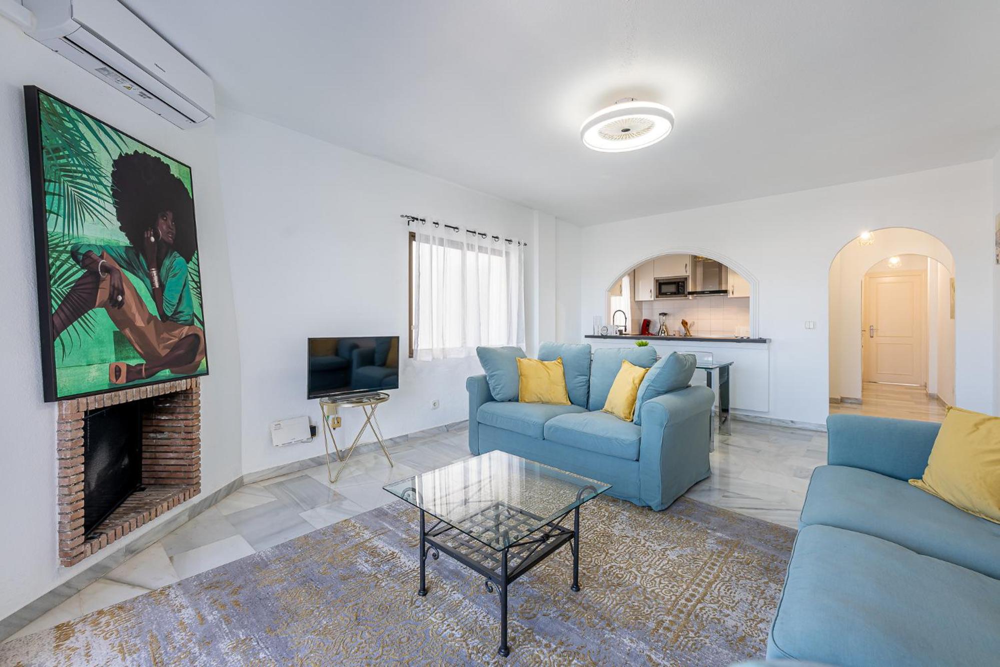 Apartamento con Balcón