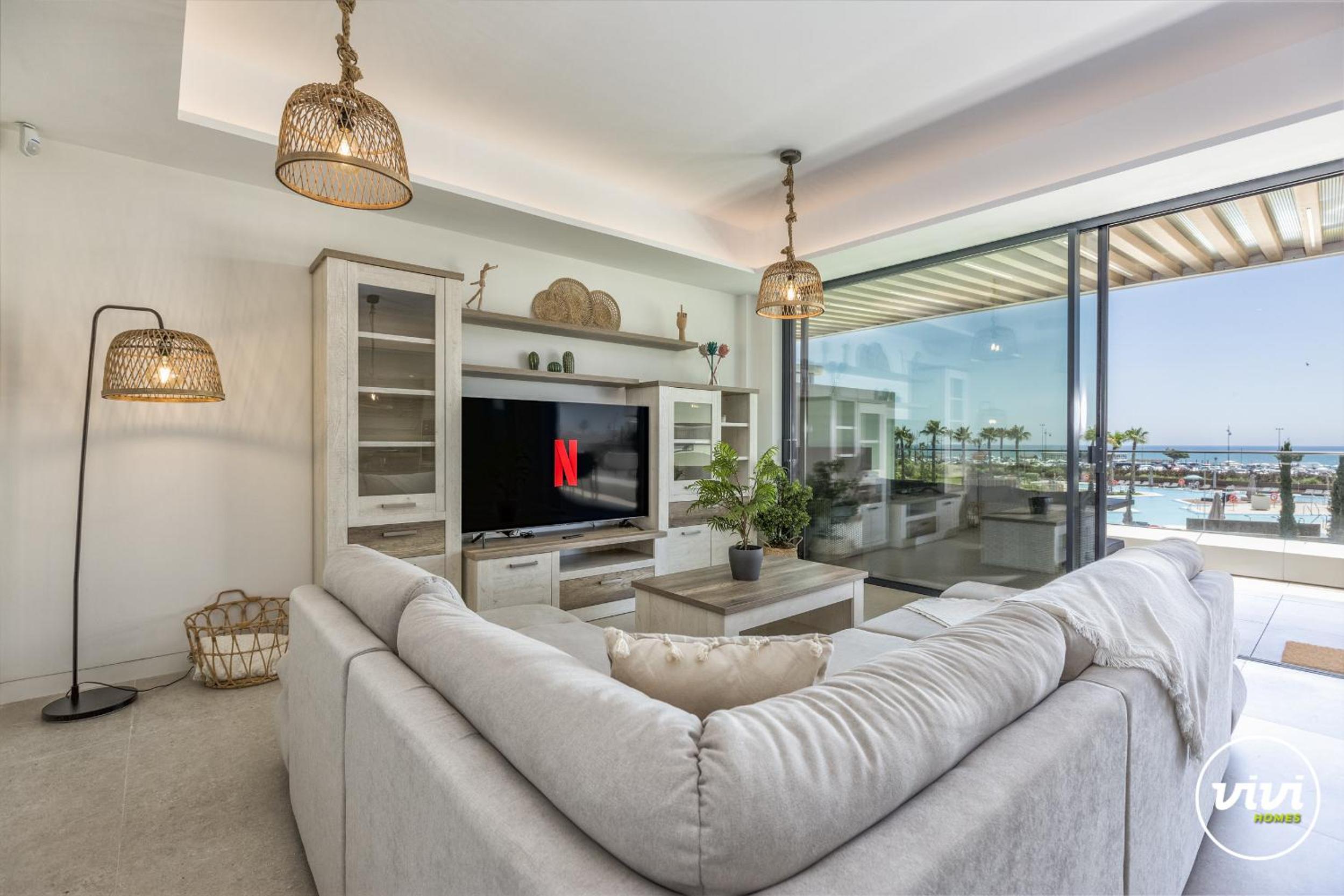 Apartamento con vista al mar