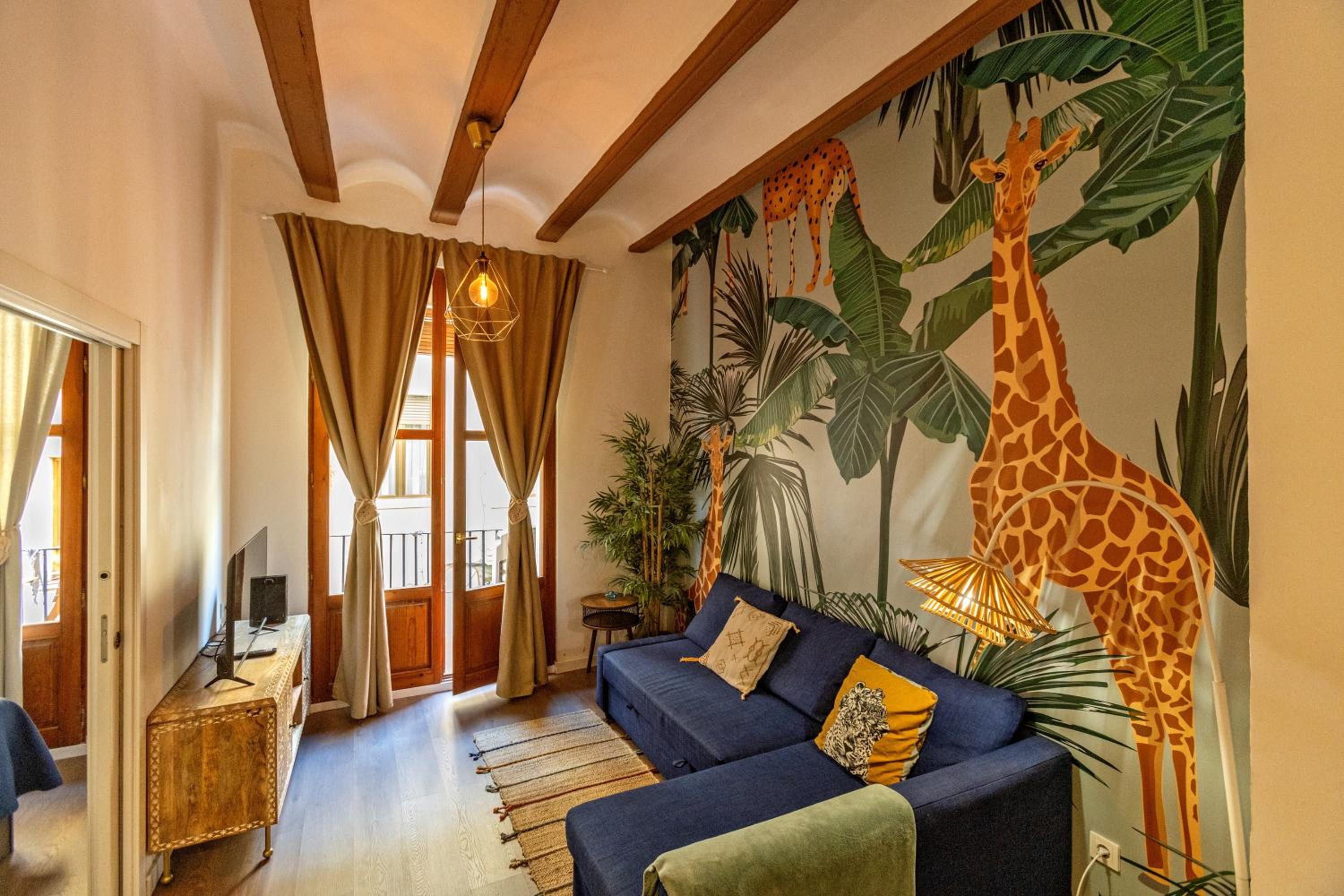 Apartamento de dos habitaciones