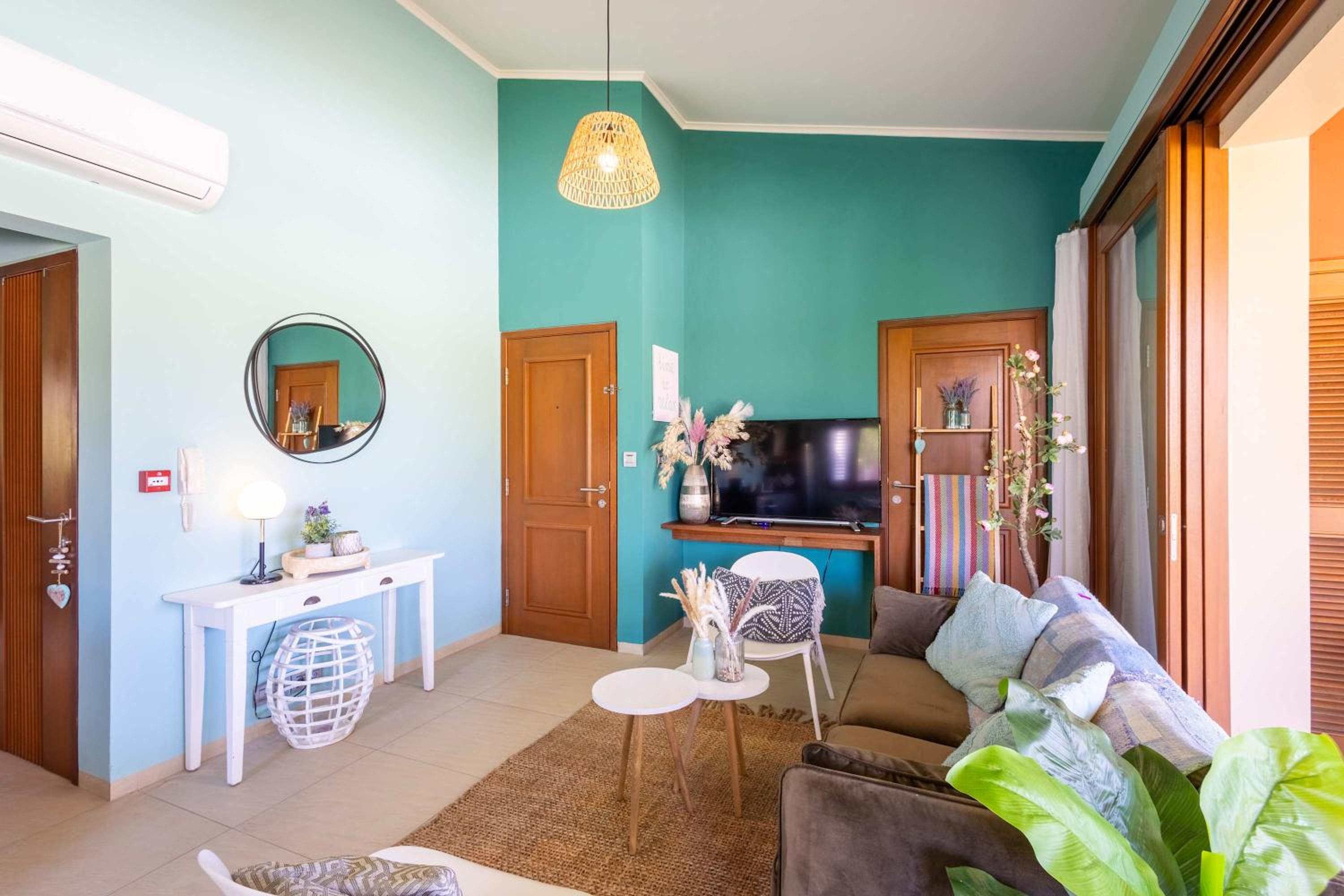 Two-Bedroom Apartment with Balcony and Sea View