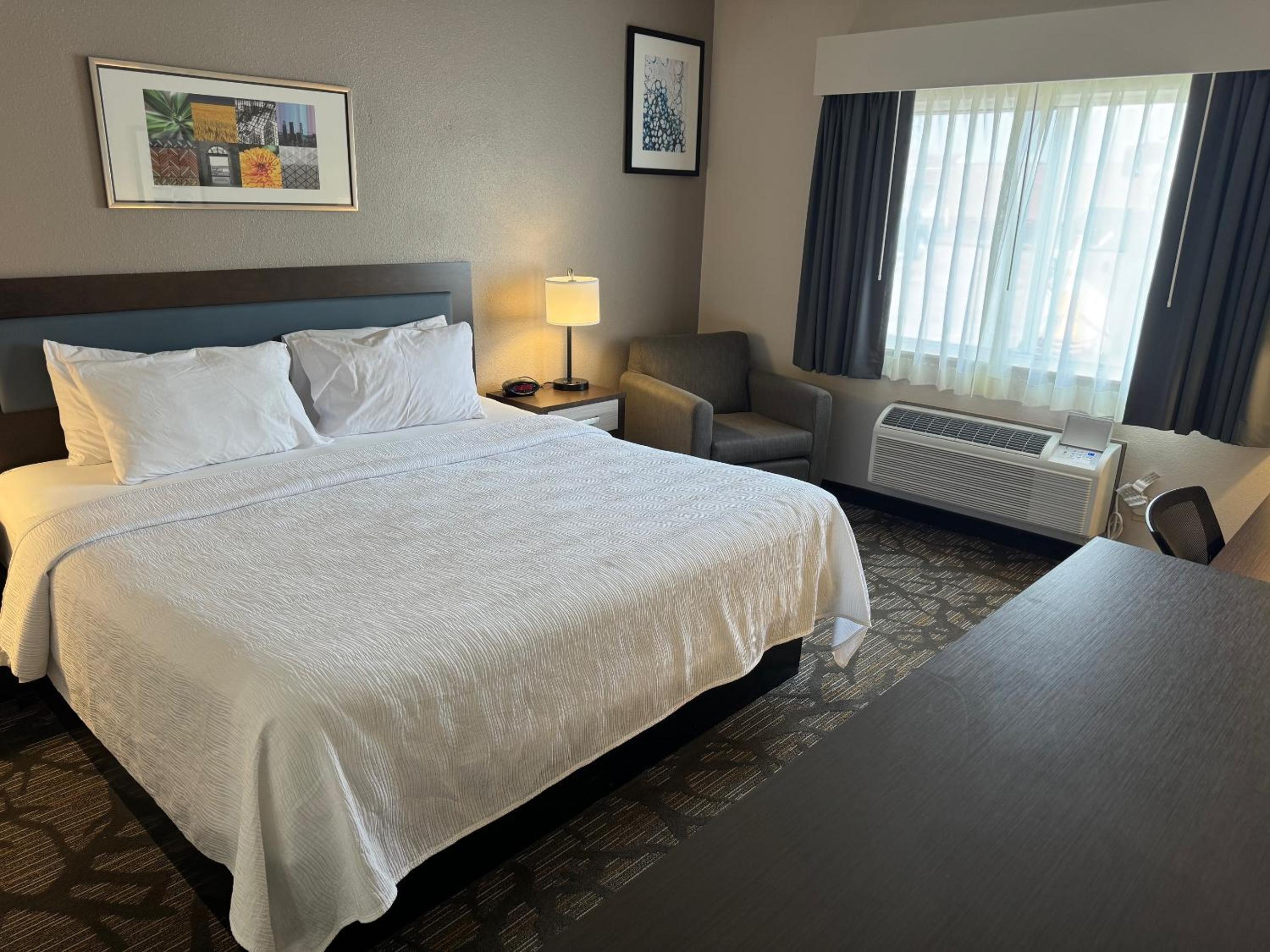 1 King Bed, Mobility Accessible Room, Bathtub w/ Grab Bars, Non-Smoking - Photo 2