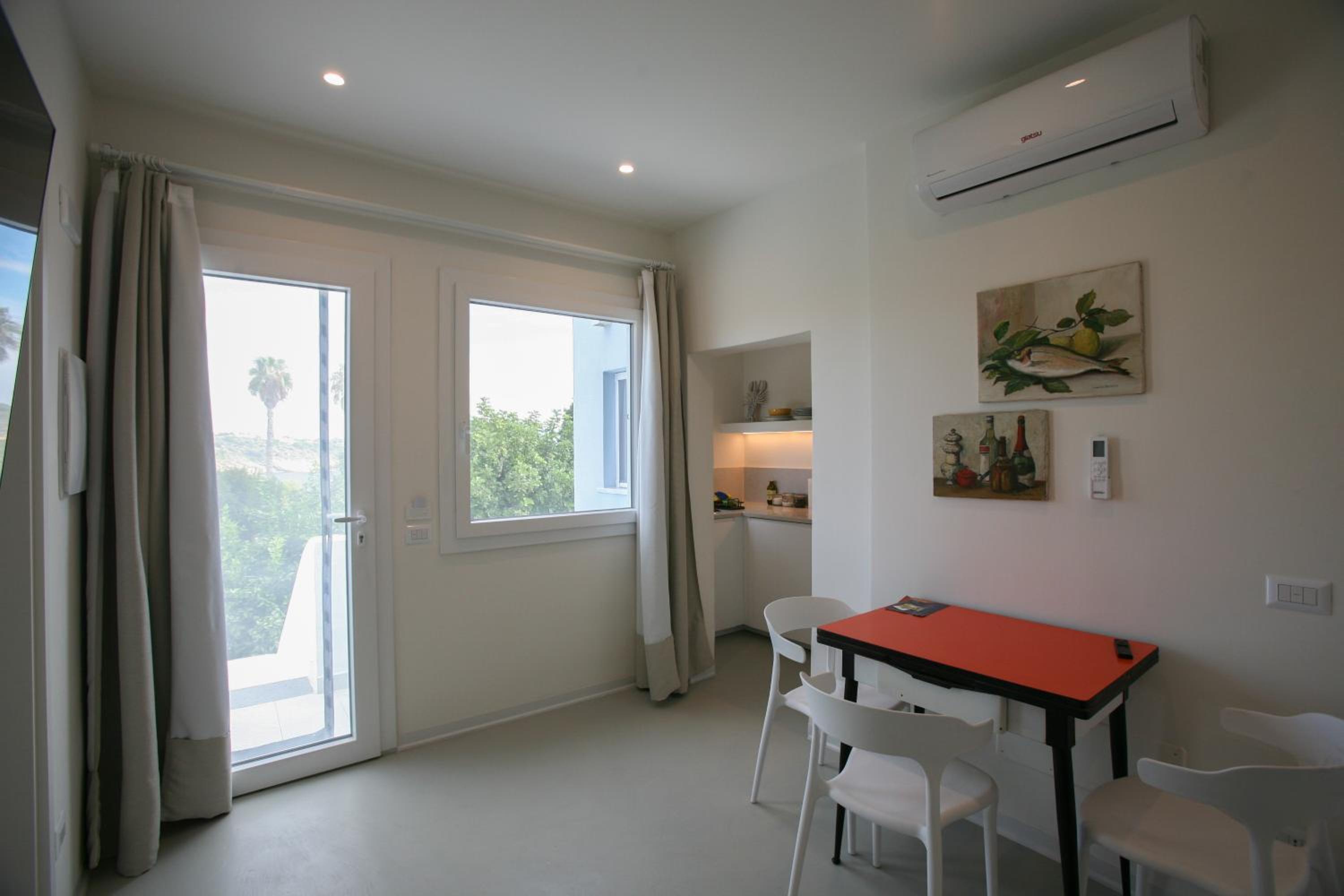 One-Bedroom Apartment with Balcony and Sea View