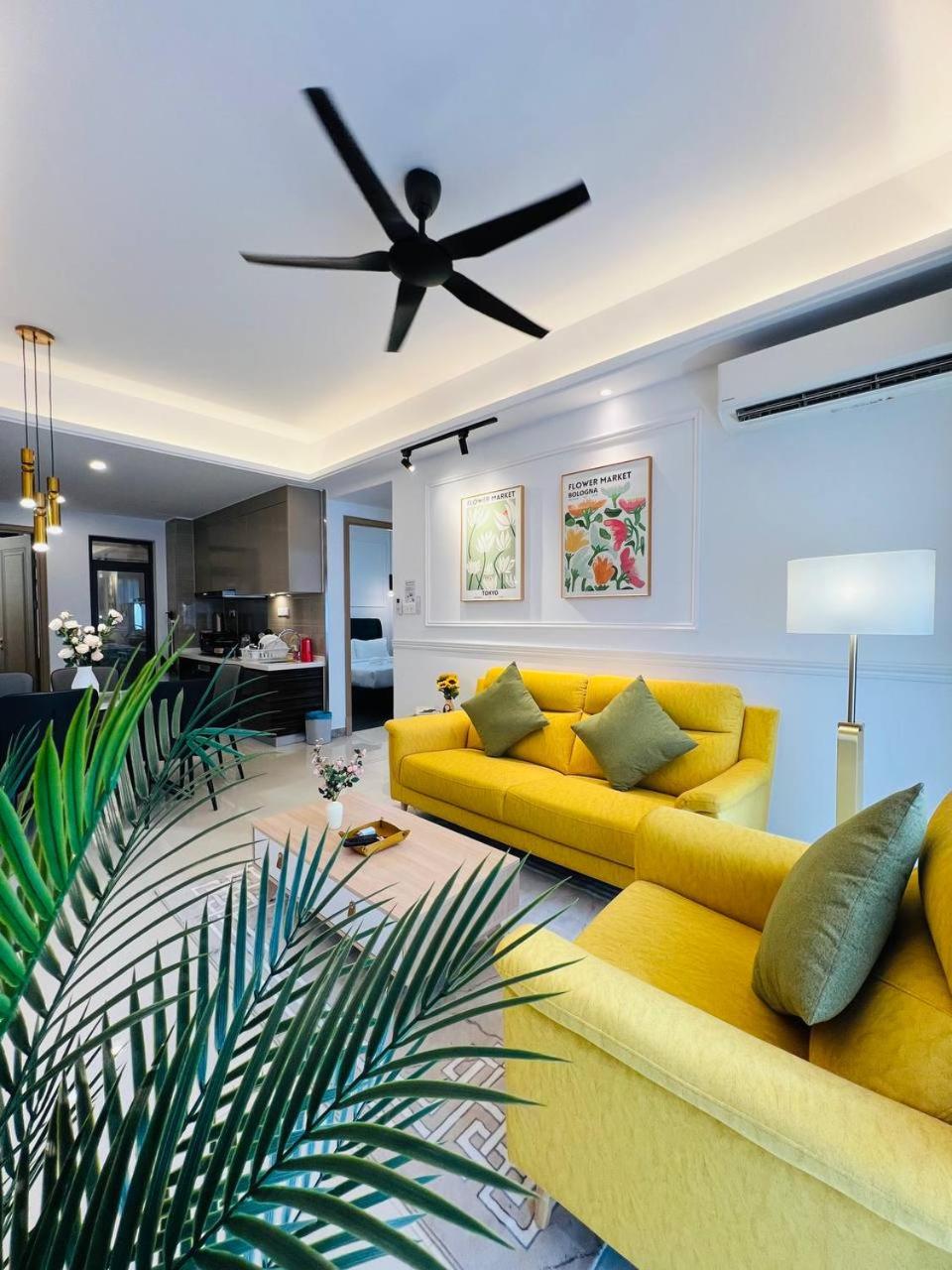 Three-Bedroom Apartment with Balcony