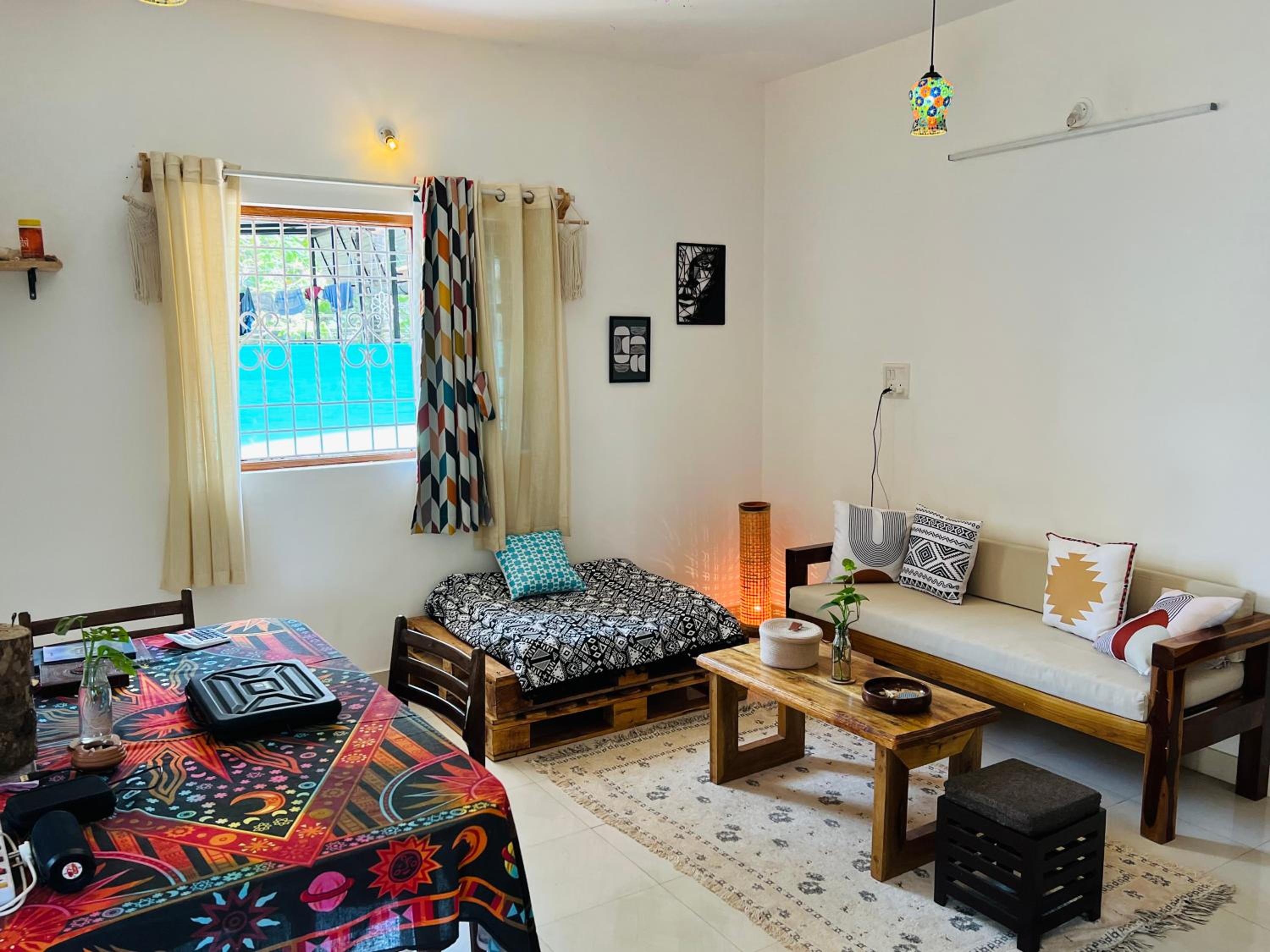 Deluxe Two-Bedroom Apartment with Garden View photo 1