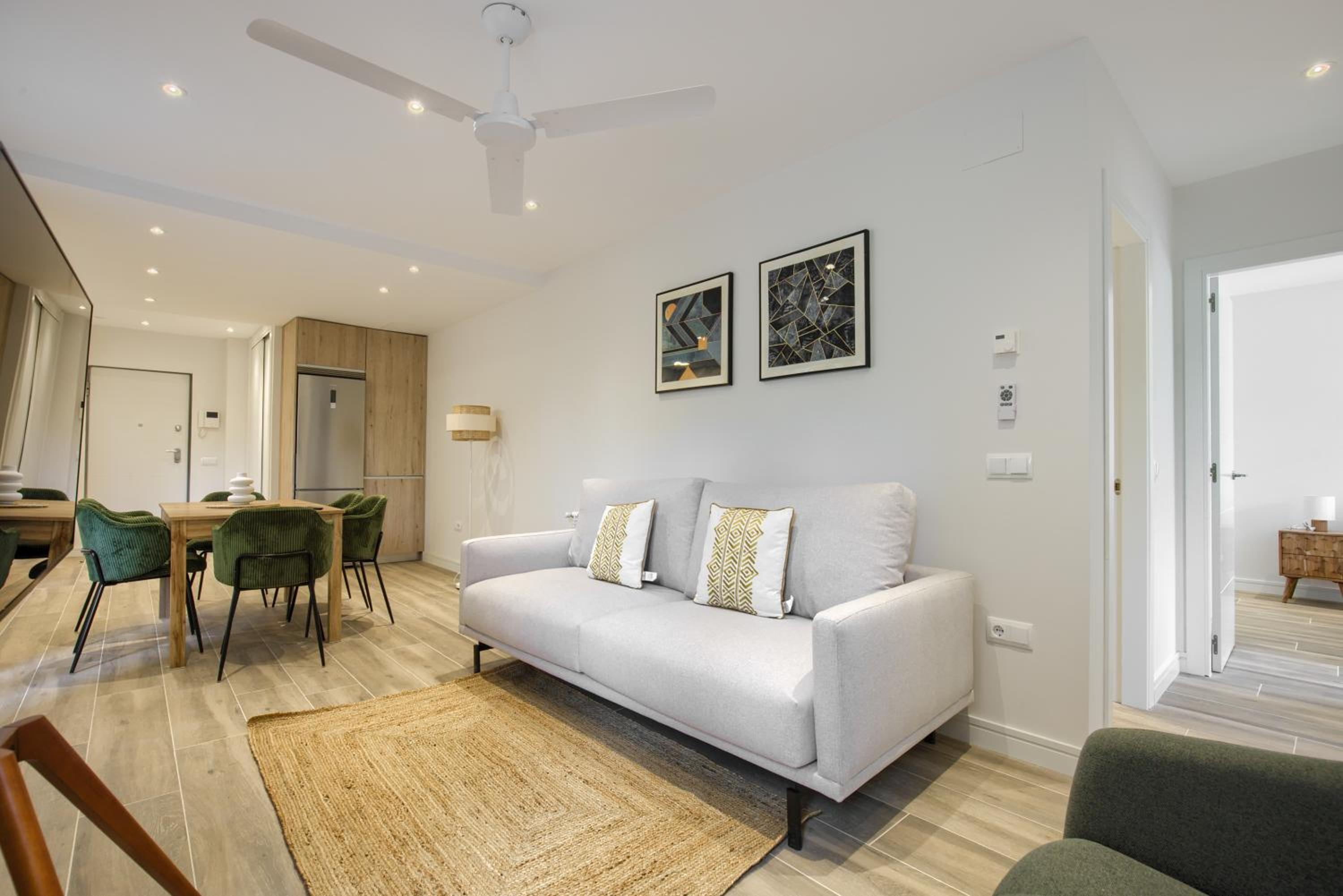 Apartamento de dos habitaciones