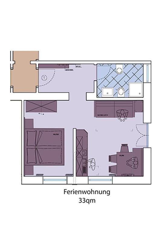 One-Bedroom Apartment photo 3