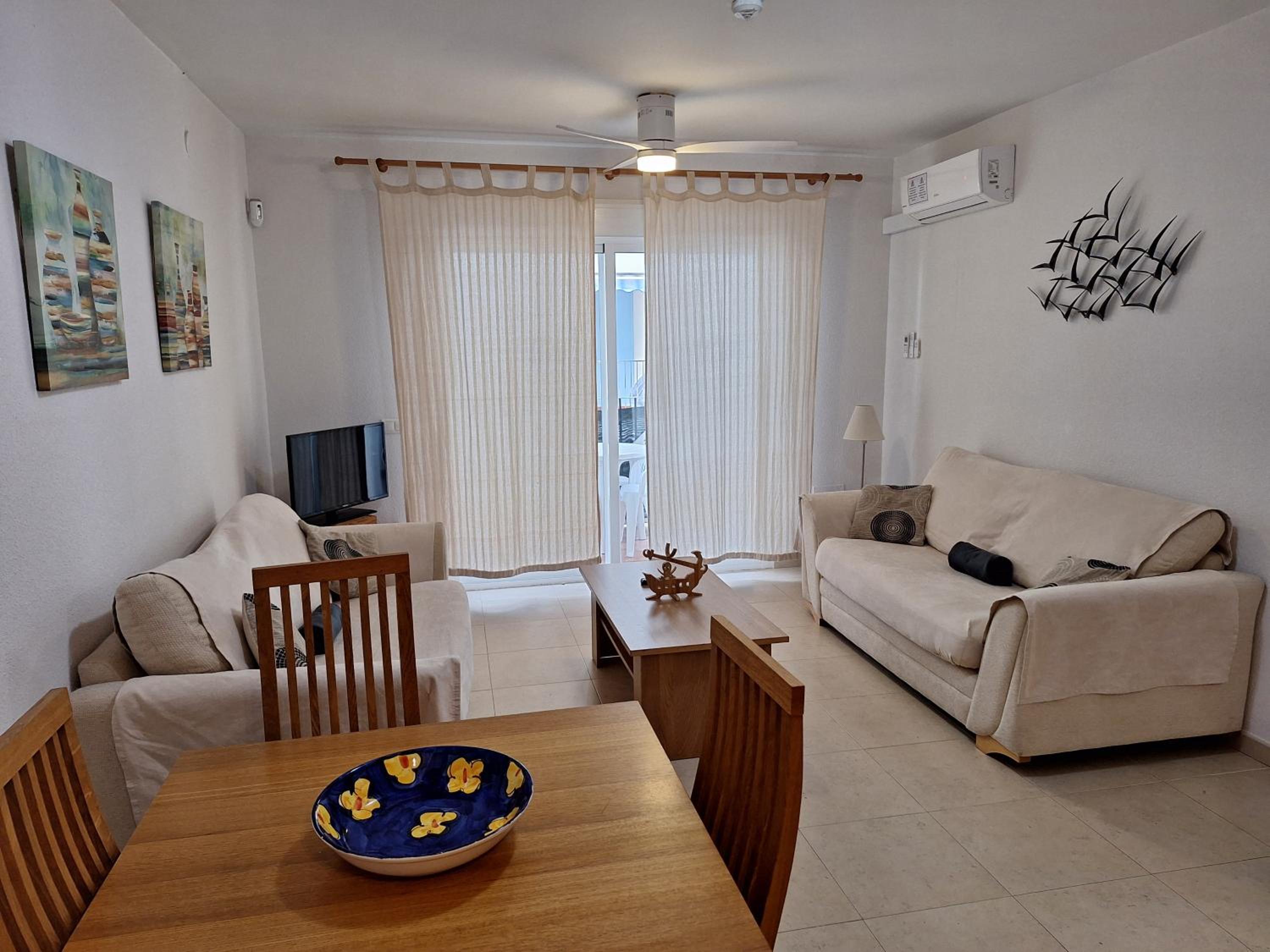 Apartamento con vista al mar