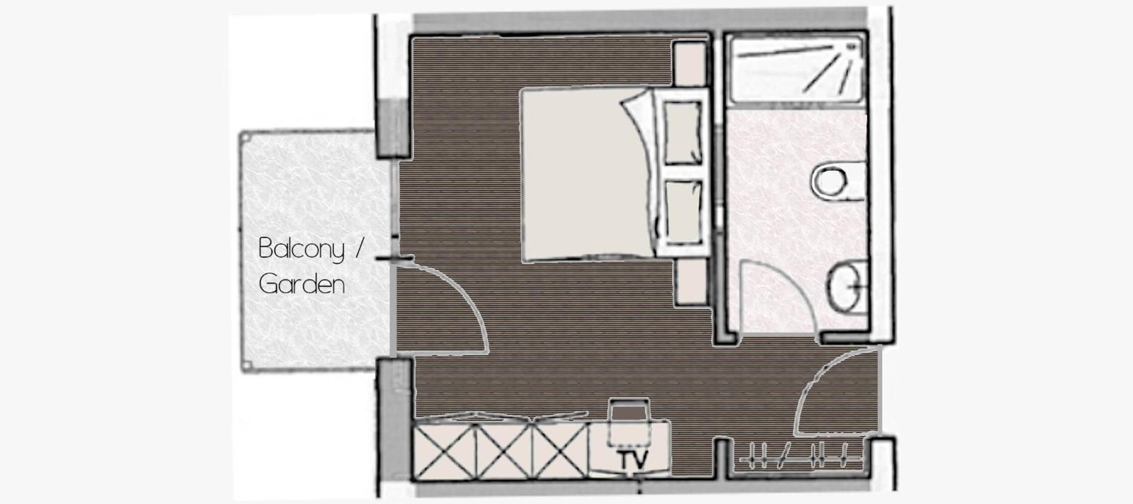 Standard Double Room with Balcony - Flair - Photo 3