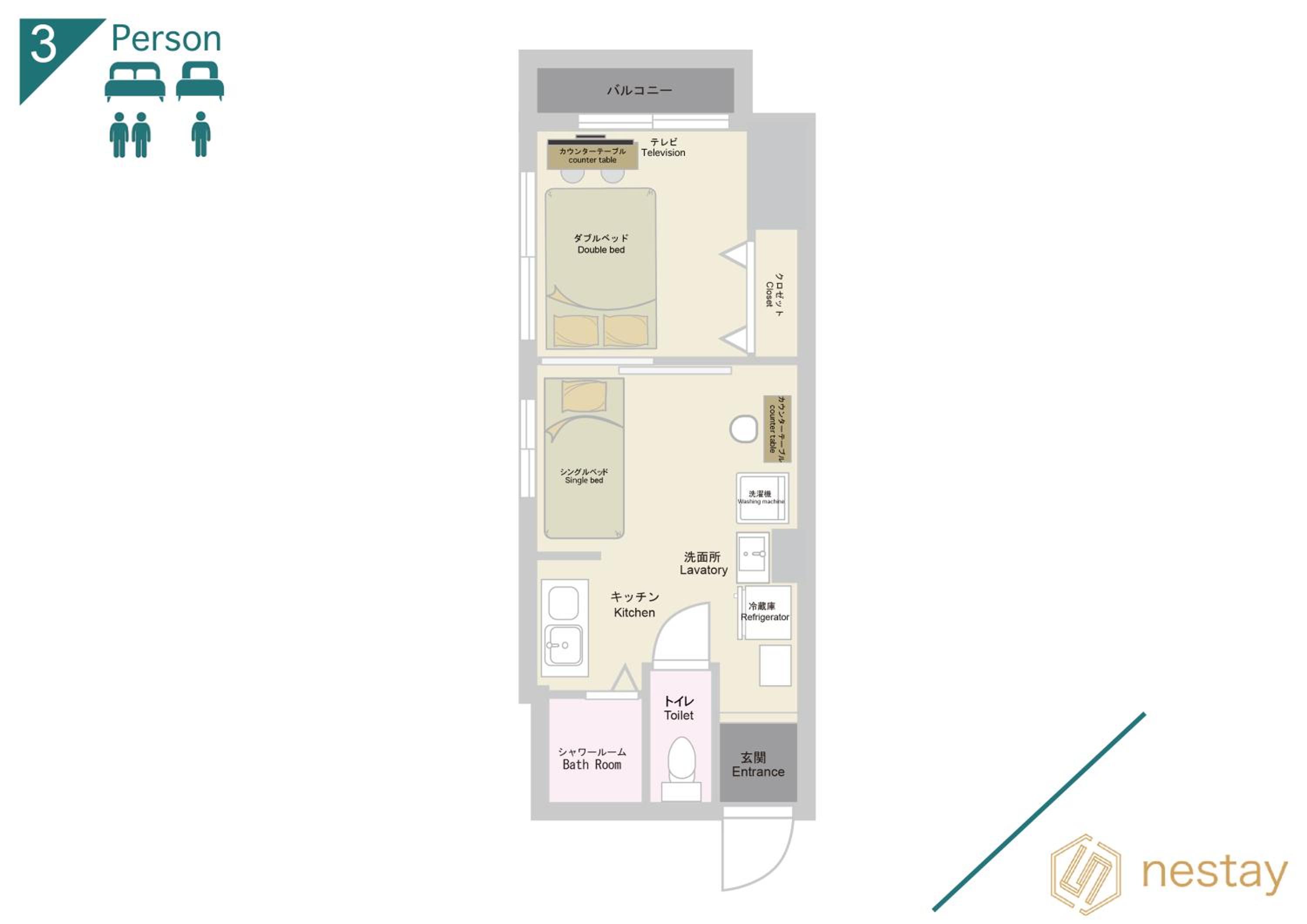 Two-Bedroom Apartment photo 2