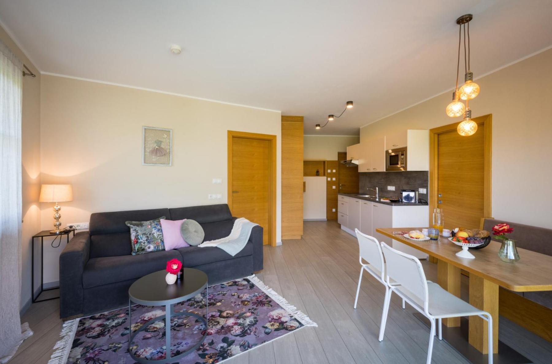 Two-Bedroom Deluxe Apartment with Garden View