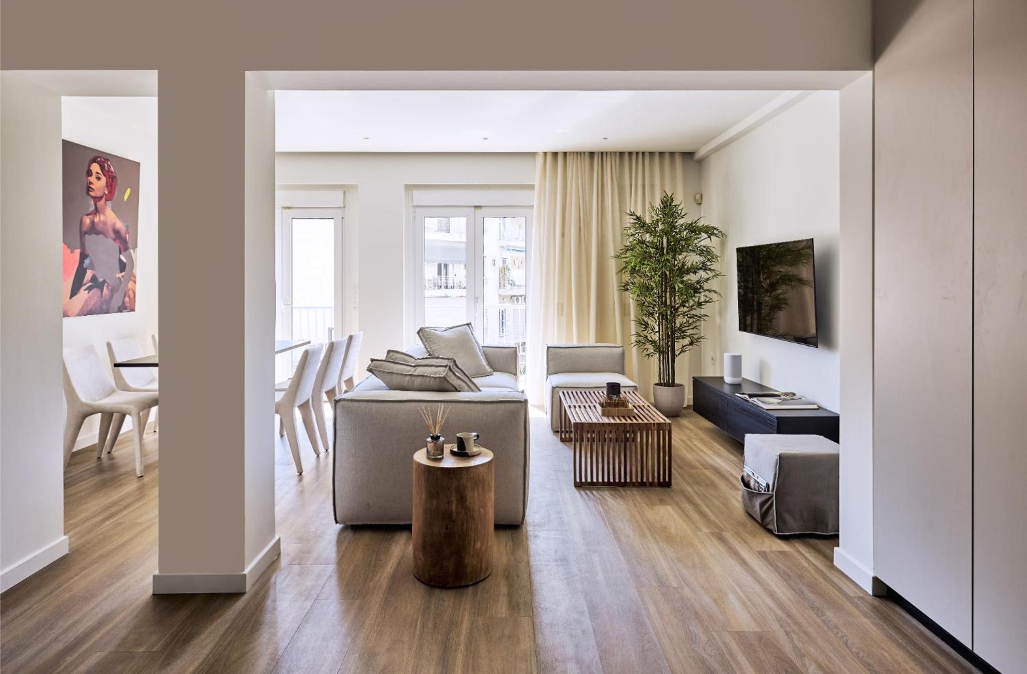 Three-Bedroom Apartment with View