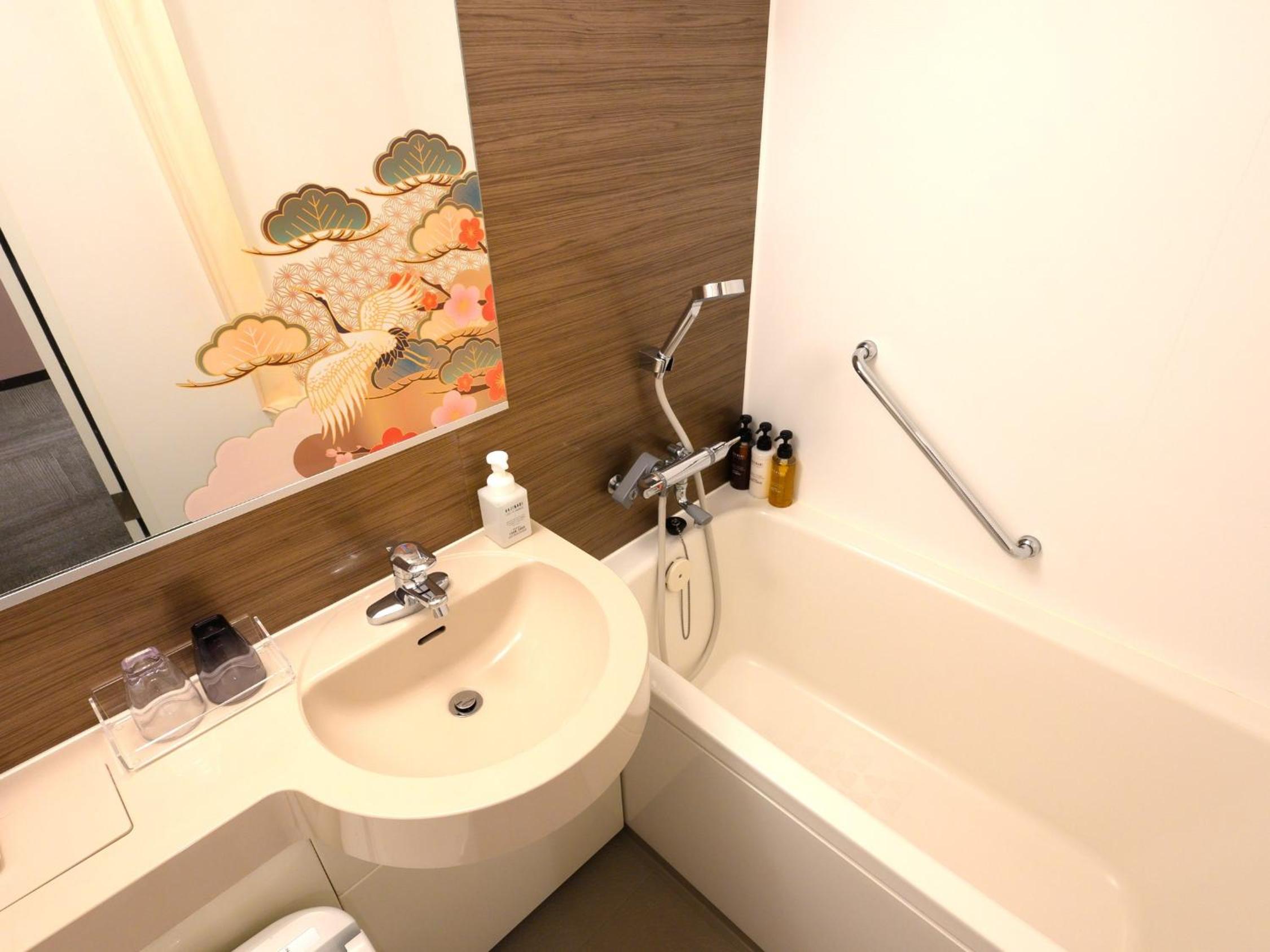 Japanese design Hollywood twin room ① - Non-Smoking - Photo 6