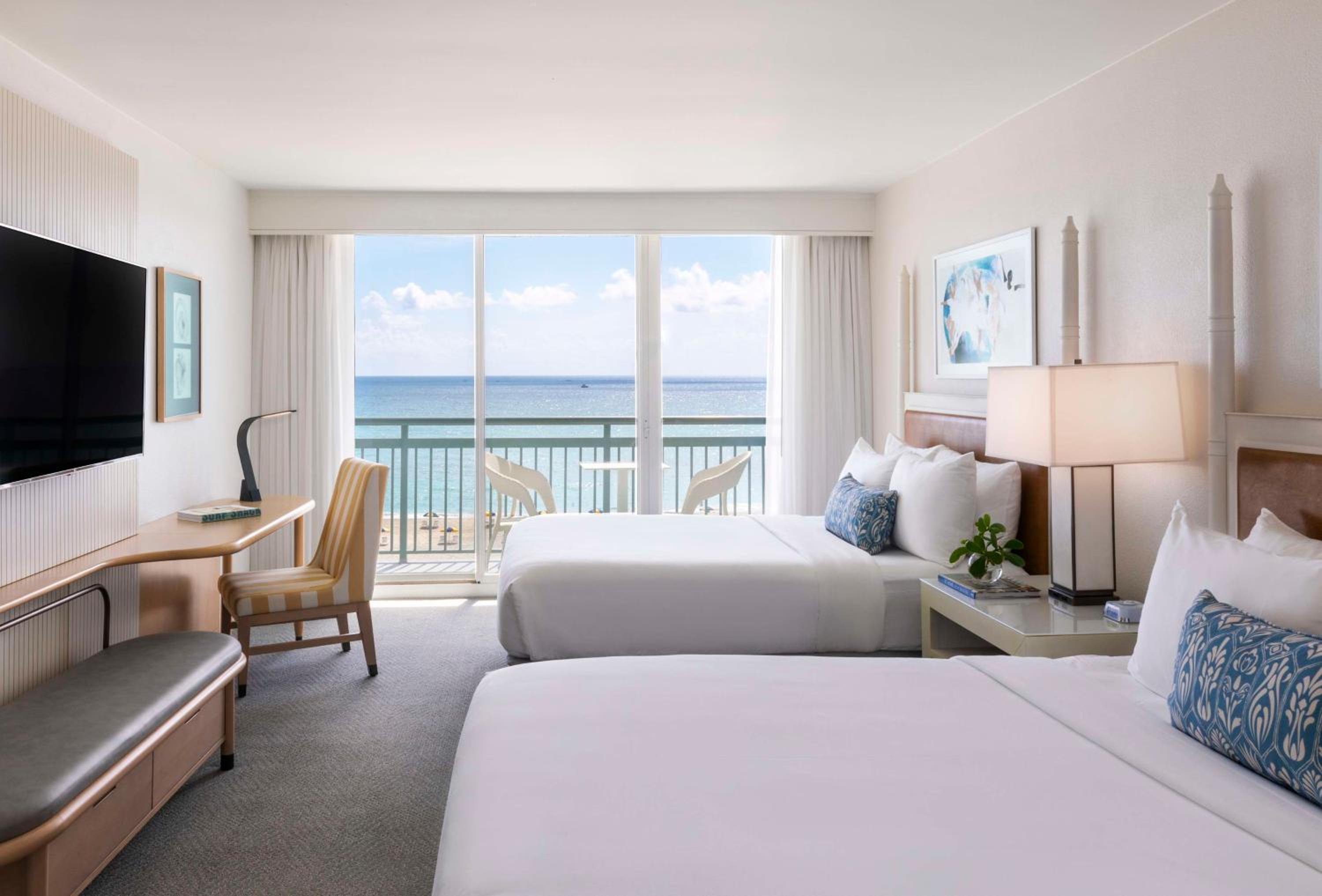 Queen Room with Two Queen Beds and Oceanfront View - Photo 1