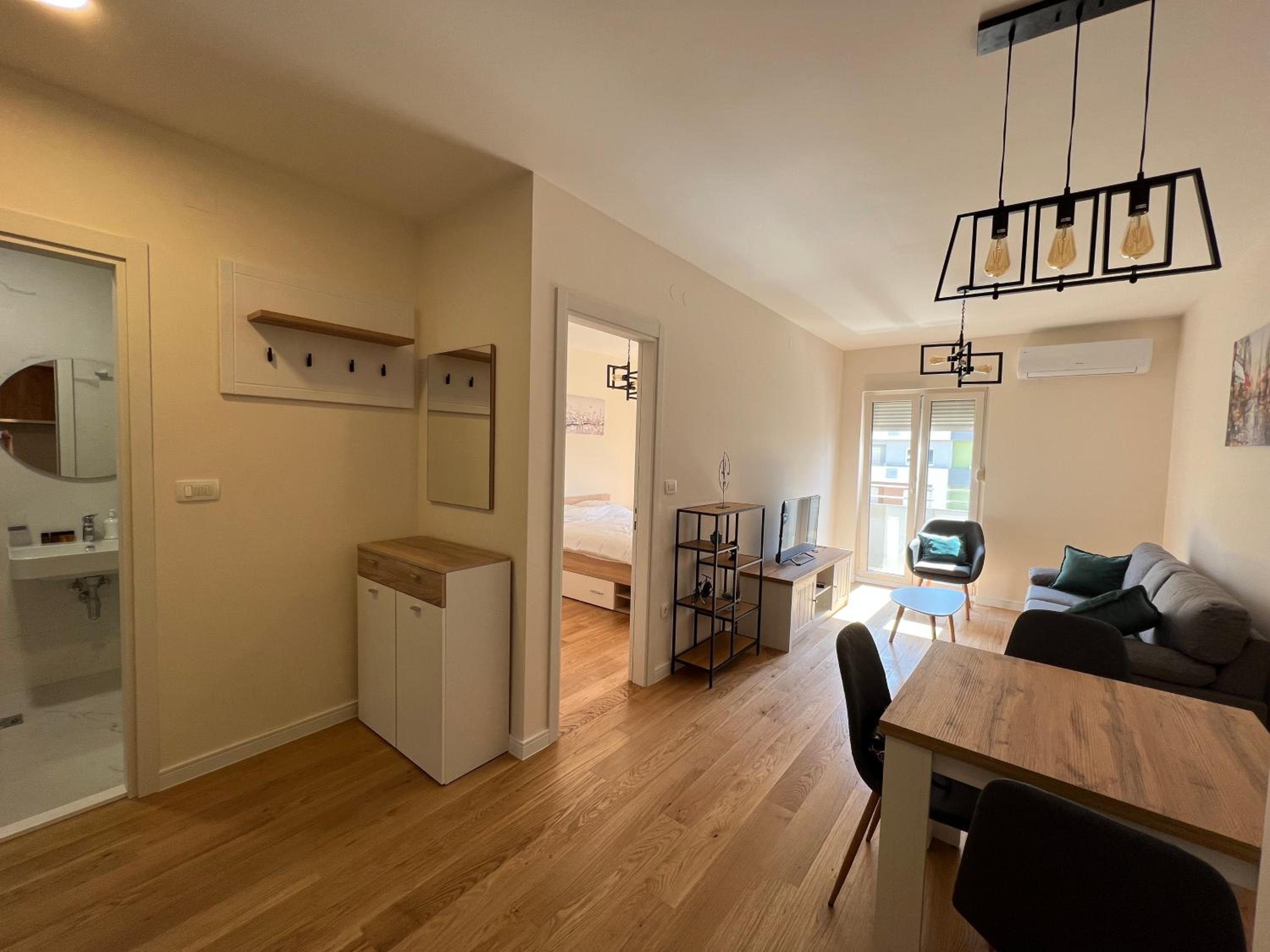 One-Bedroom Apartment with Balcony