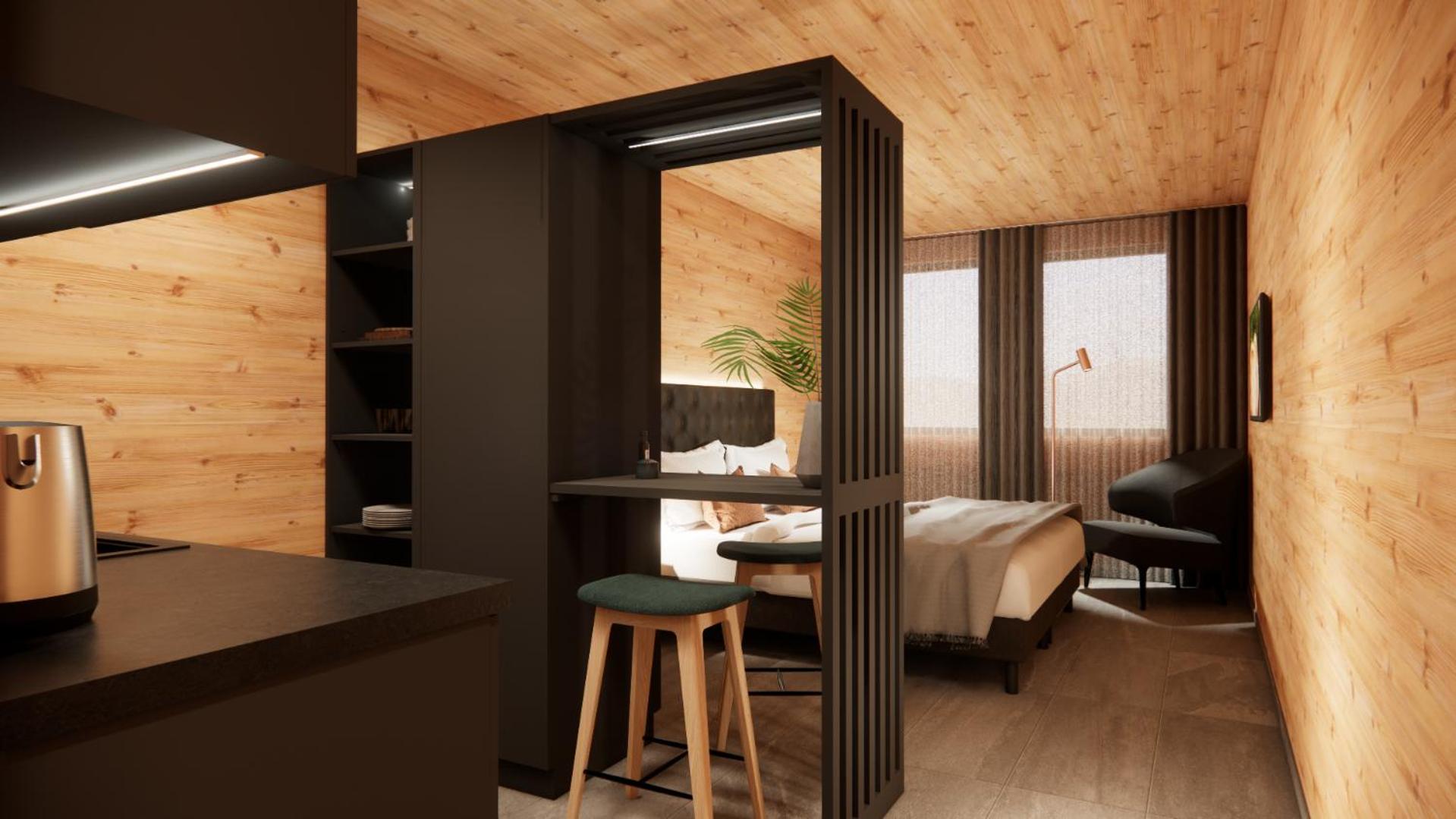 豪华双人工作室
