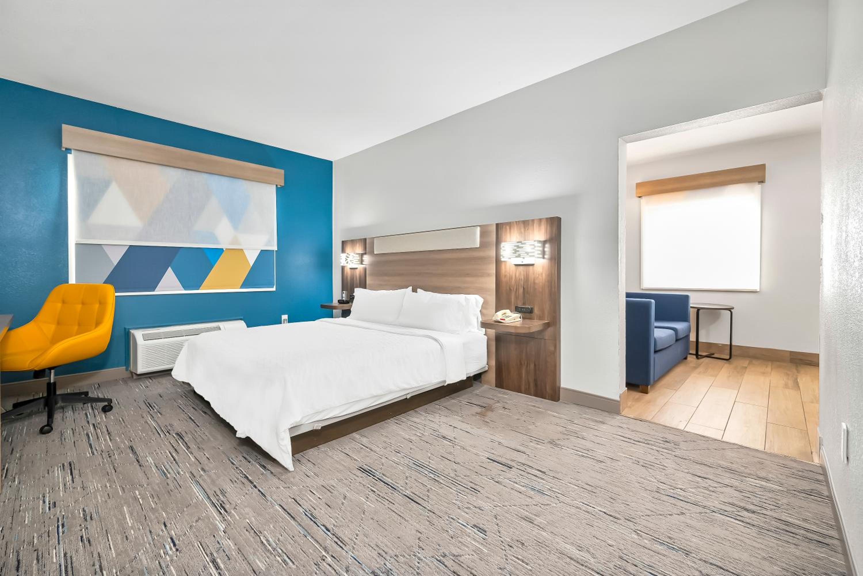 King Suite with Mobility Accessible Roll-In Shower