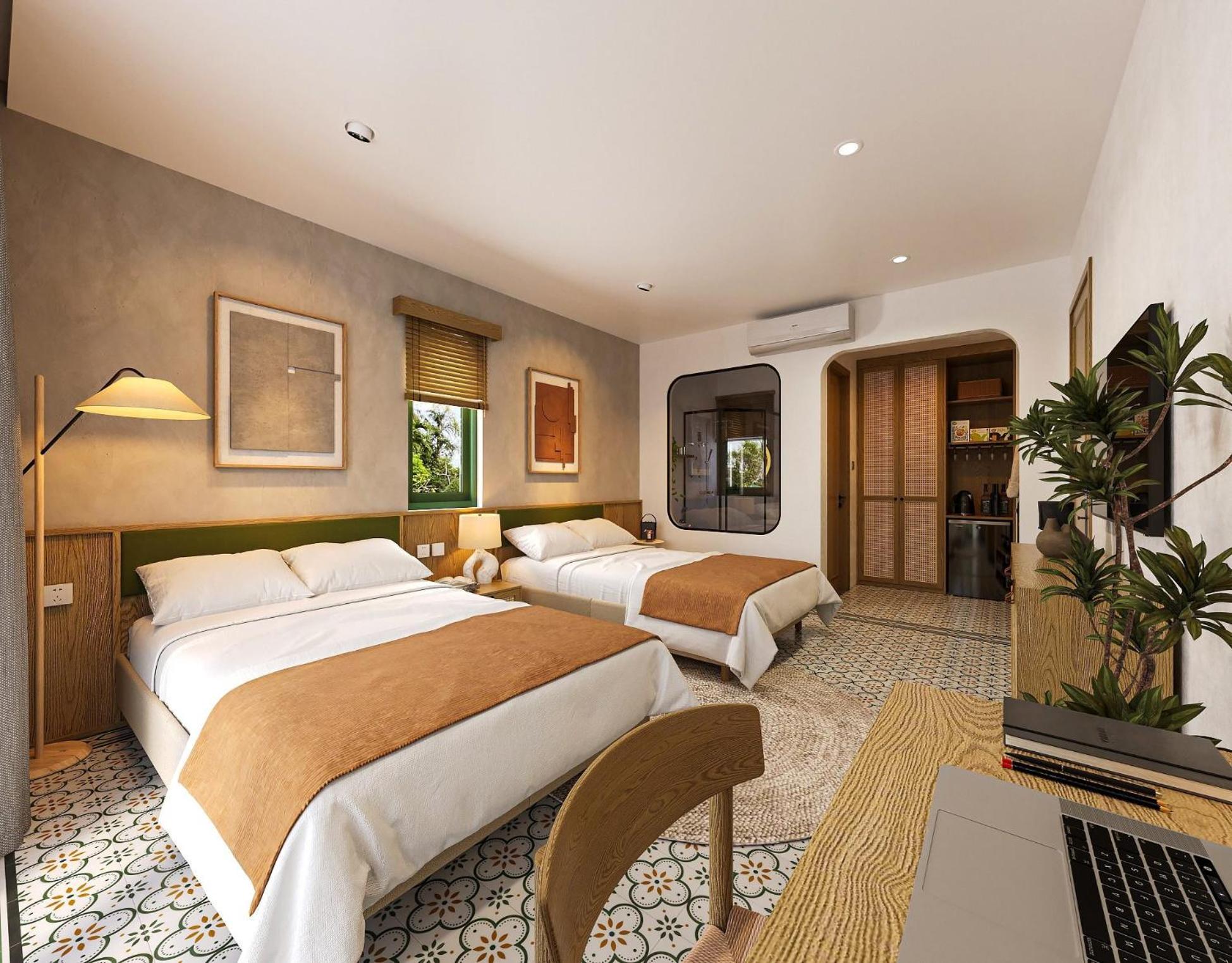 Deluxe Twin Room with Mountain View photo 2